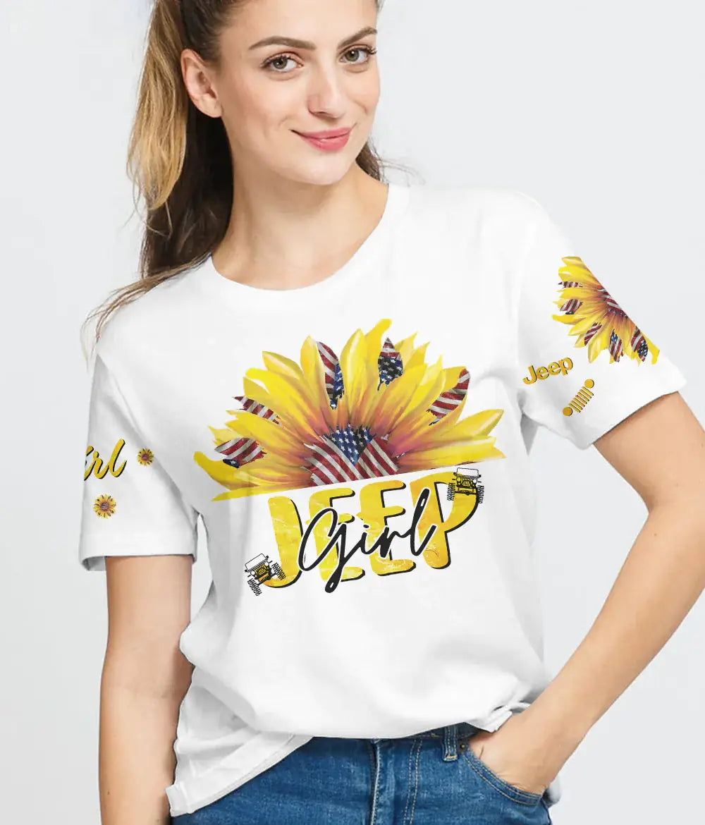 just-a-simple-american-jeep-girl-sunflower-flag-t-shirt