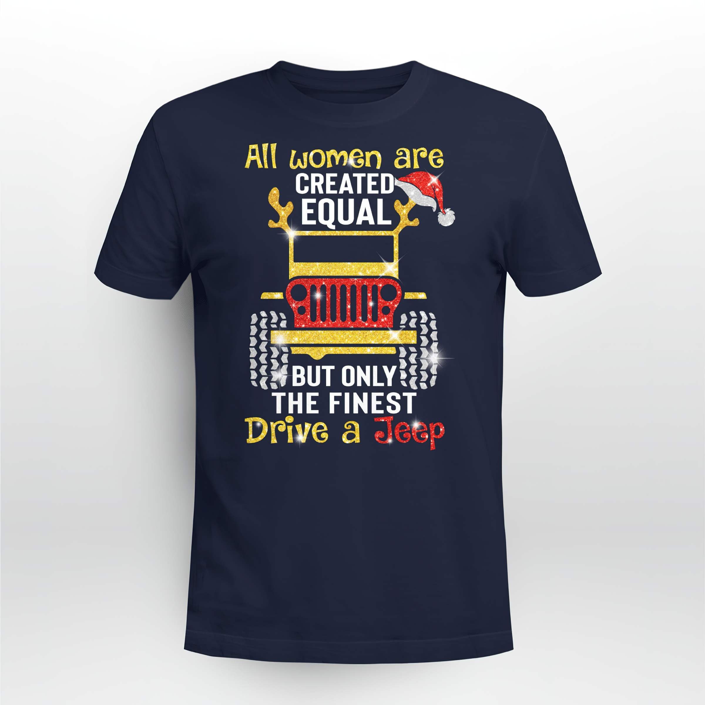 equal-jeep-christmas-t-shirt