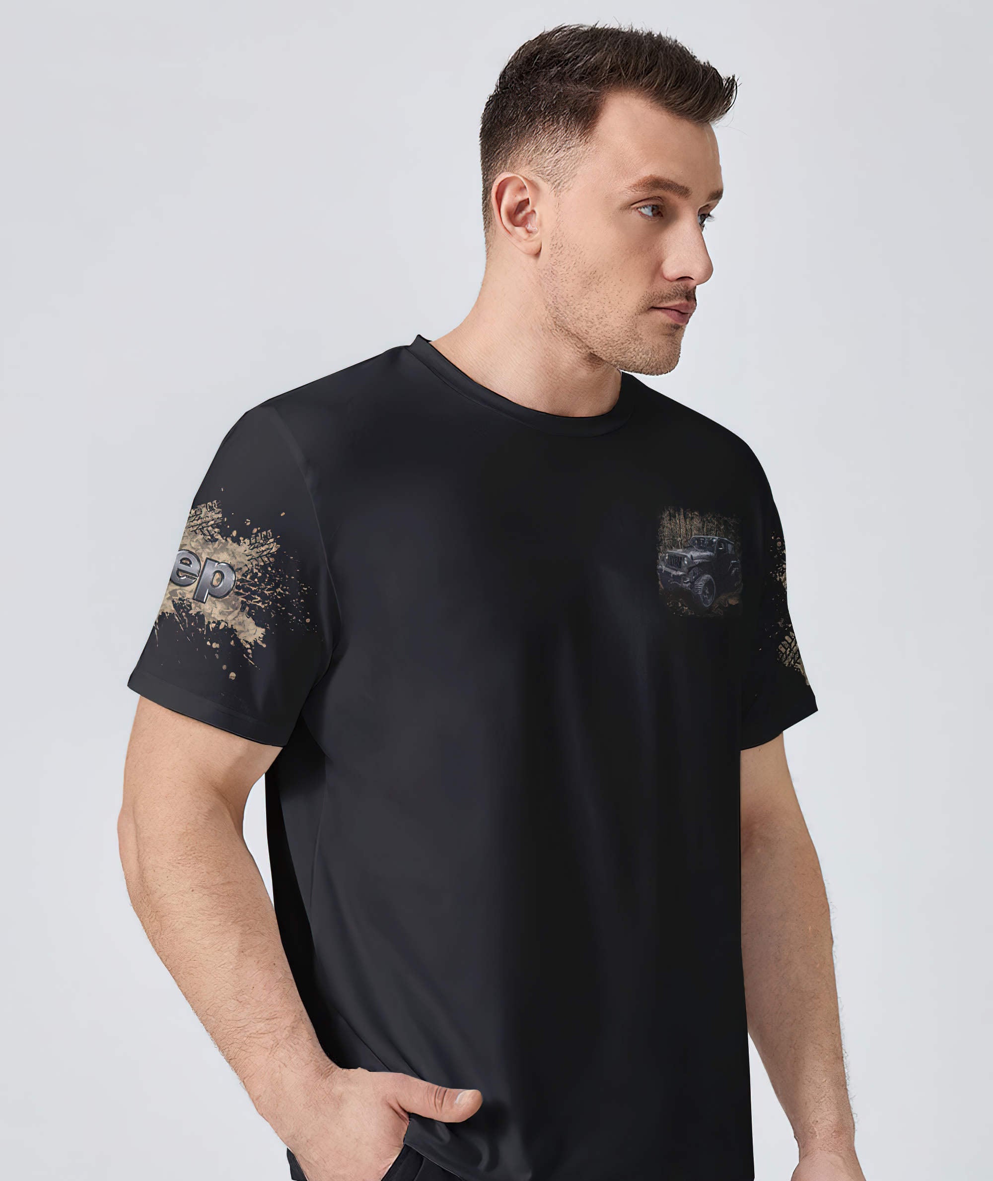 im-the-black-jeep-forest-t-shirt