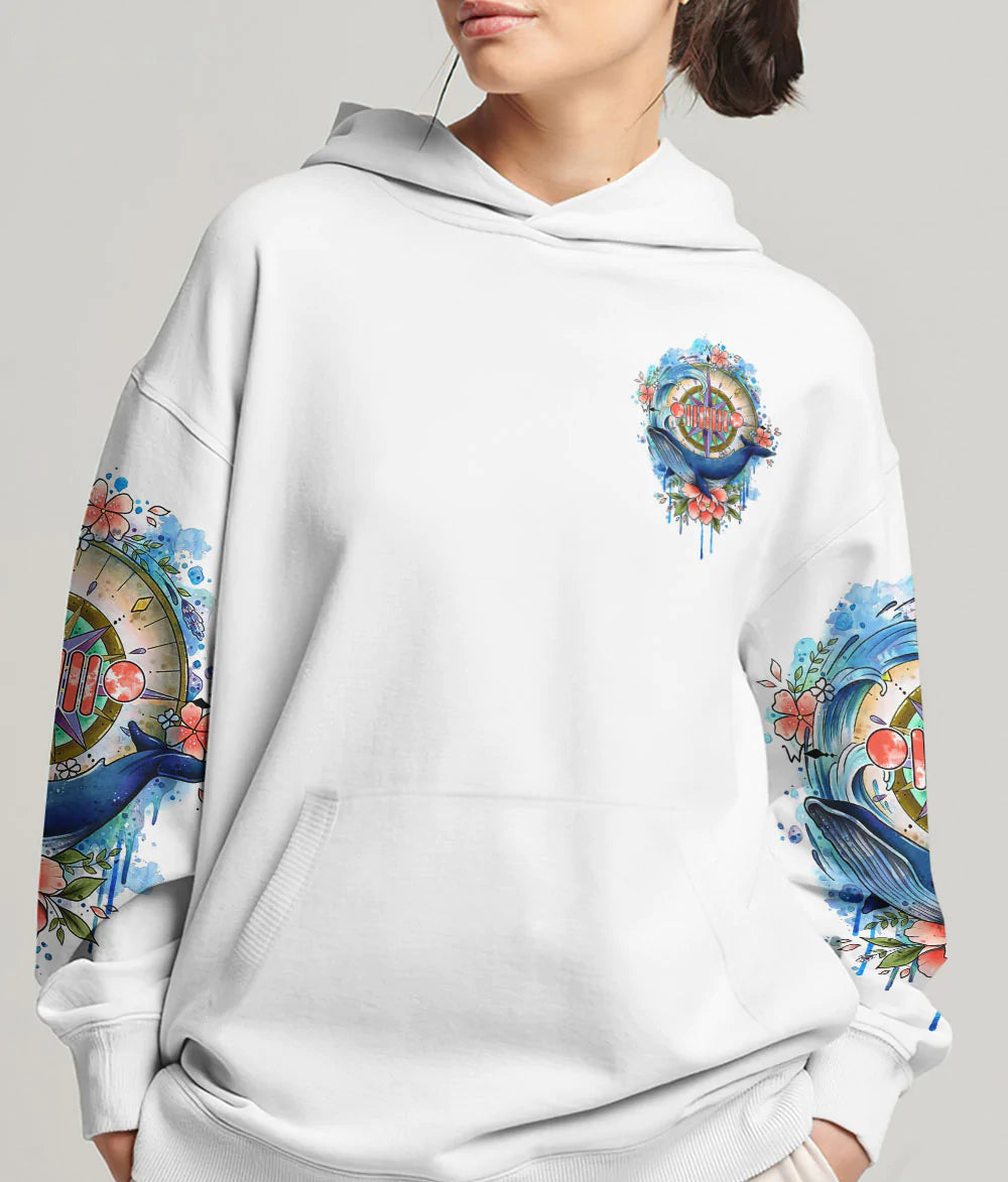 jeep-girl-whale-compass-floral-hoodie