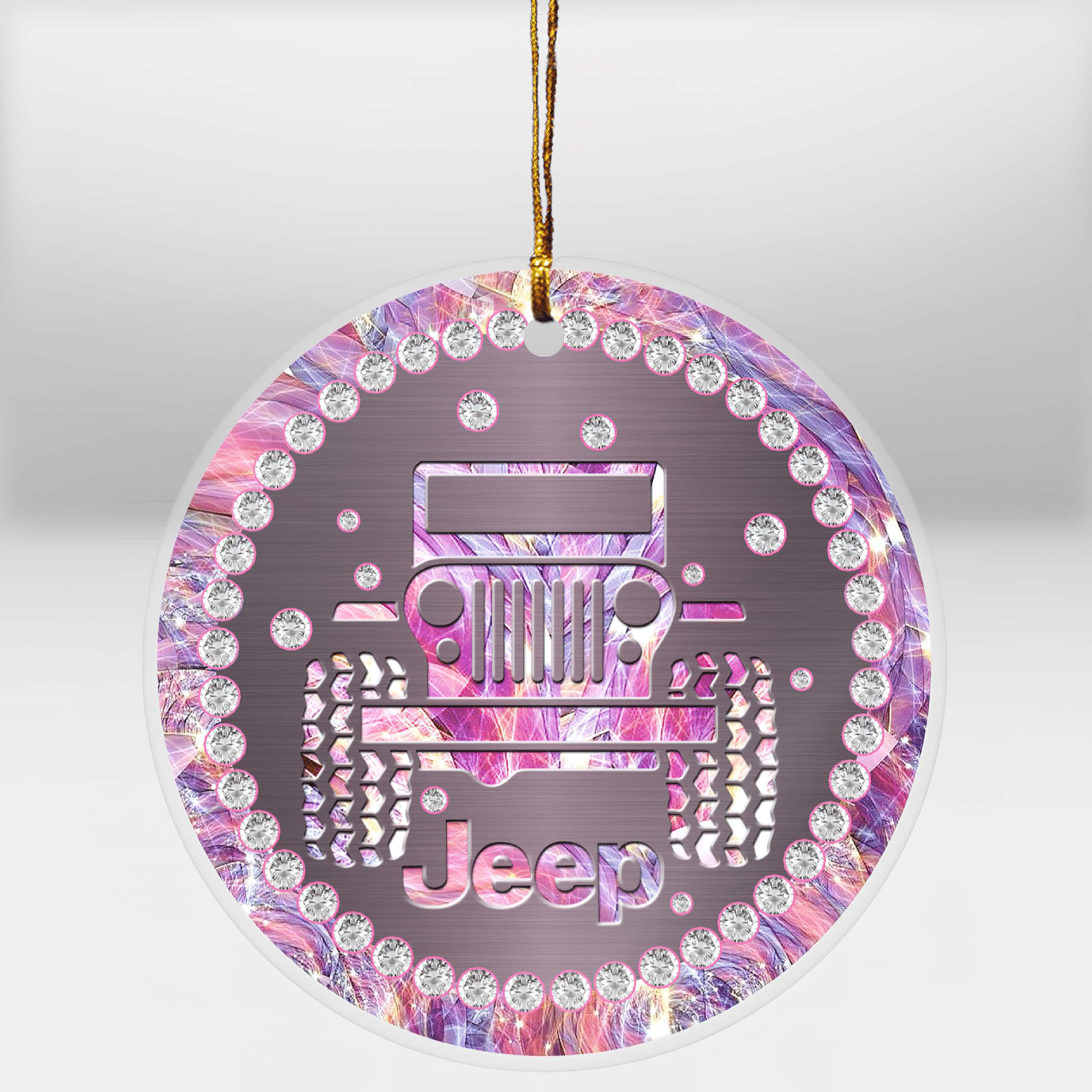 pink-stone-jeep-christmas-ornaments