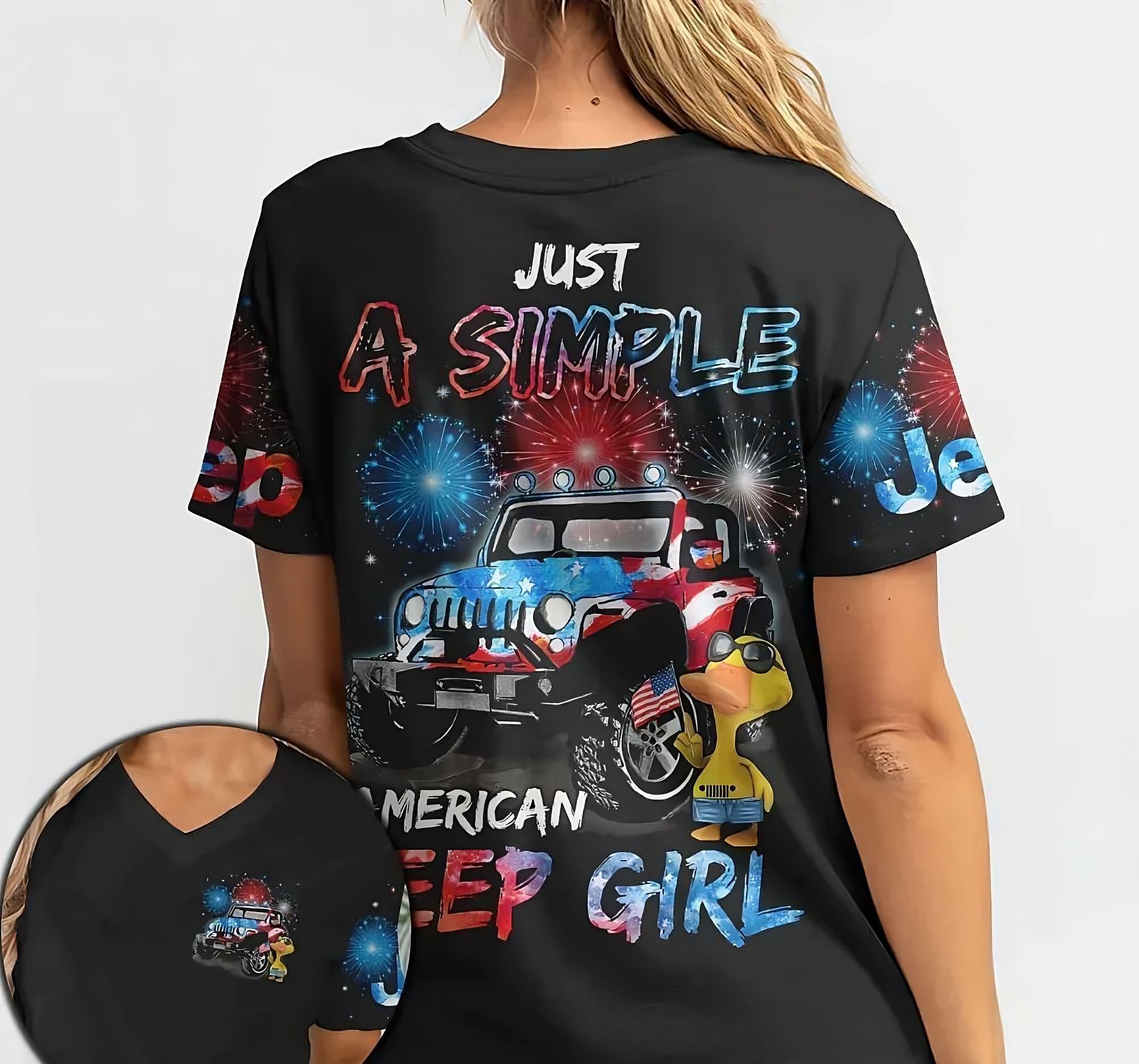 simple-american-jeep-girl-duck-all-over-print-t-shirt