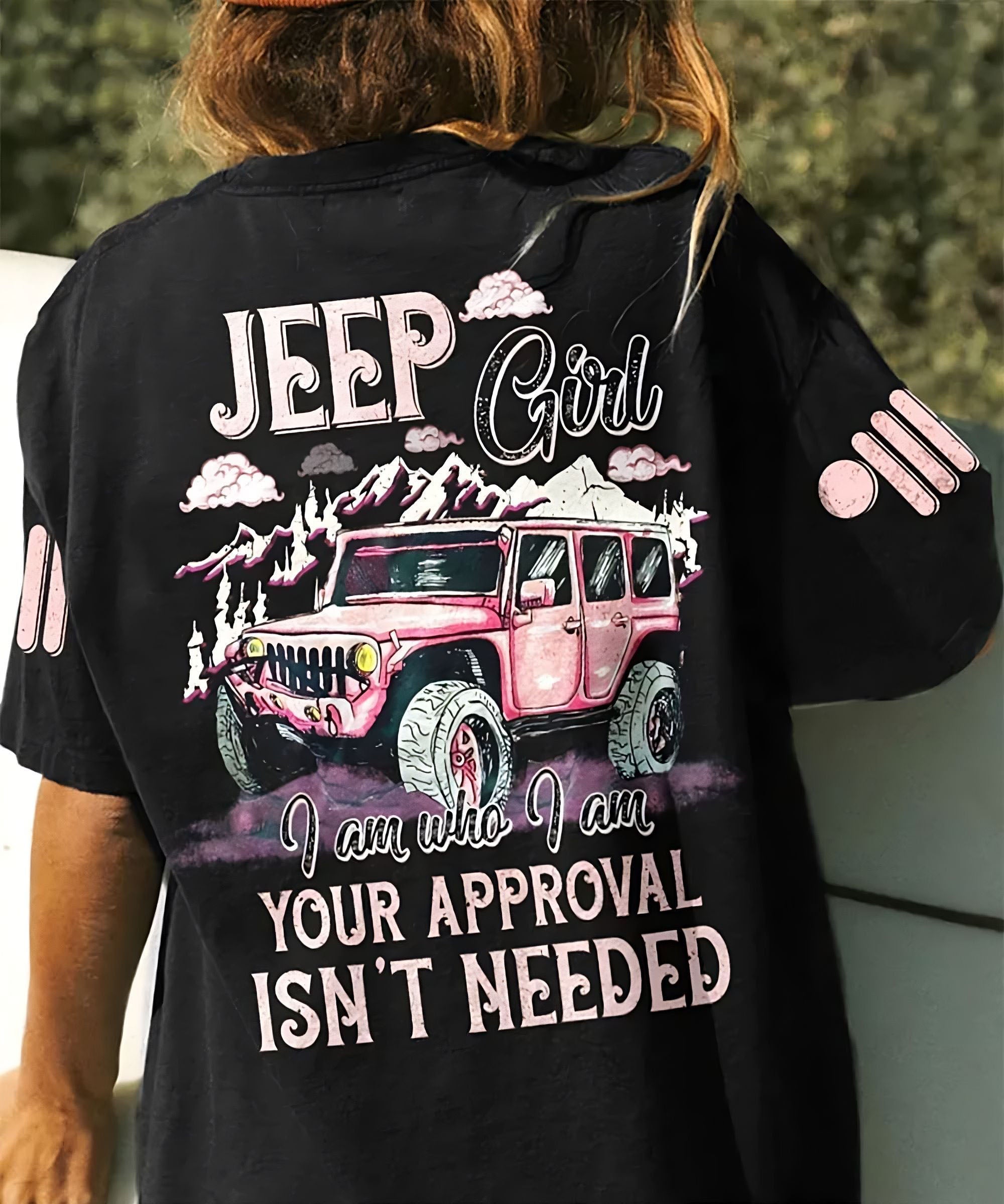 jeep-girl-i-am-who-i-am-pink-t-shirt