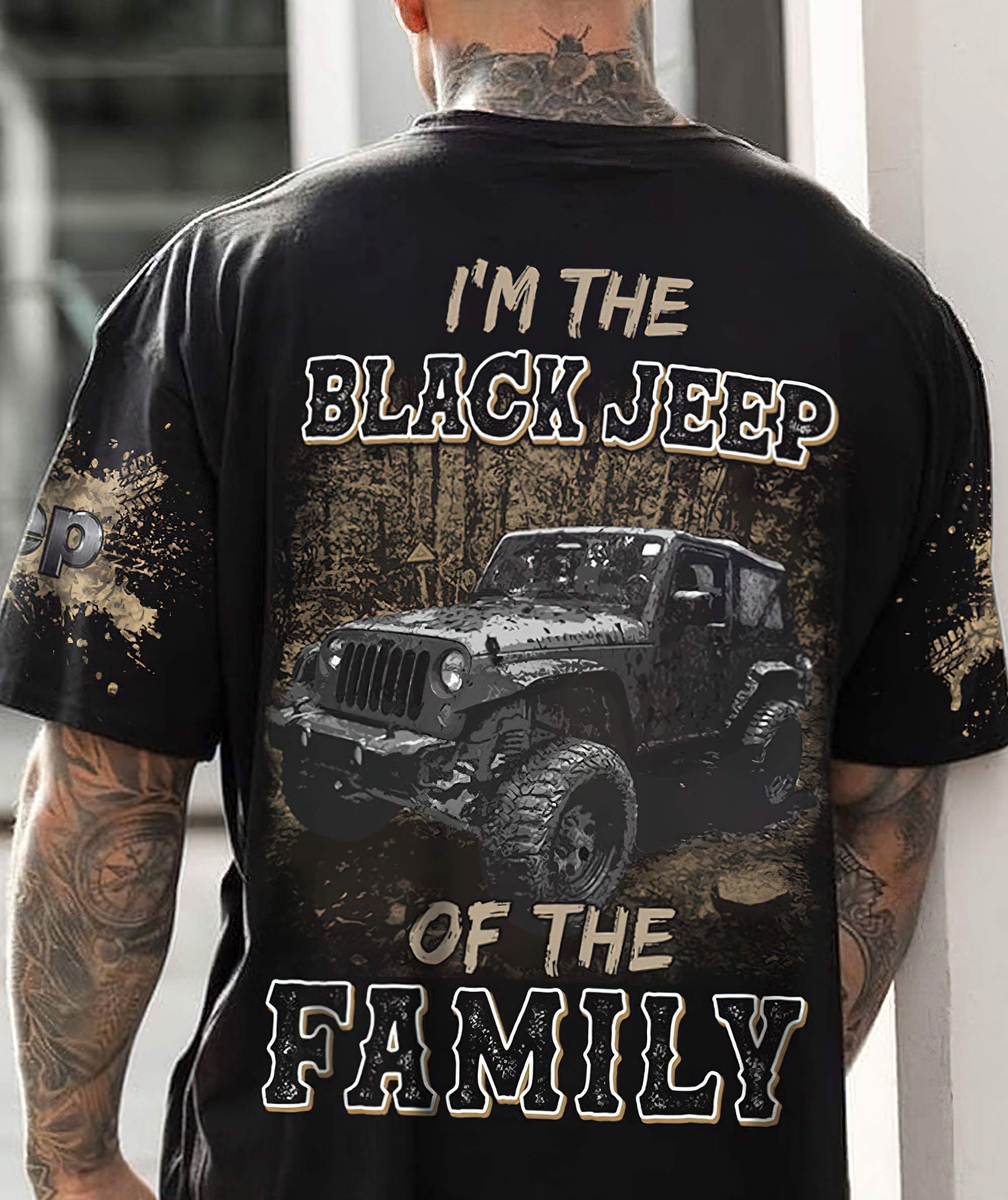 im-the-black-jeep-forest-t-shirt