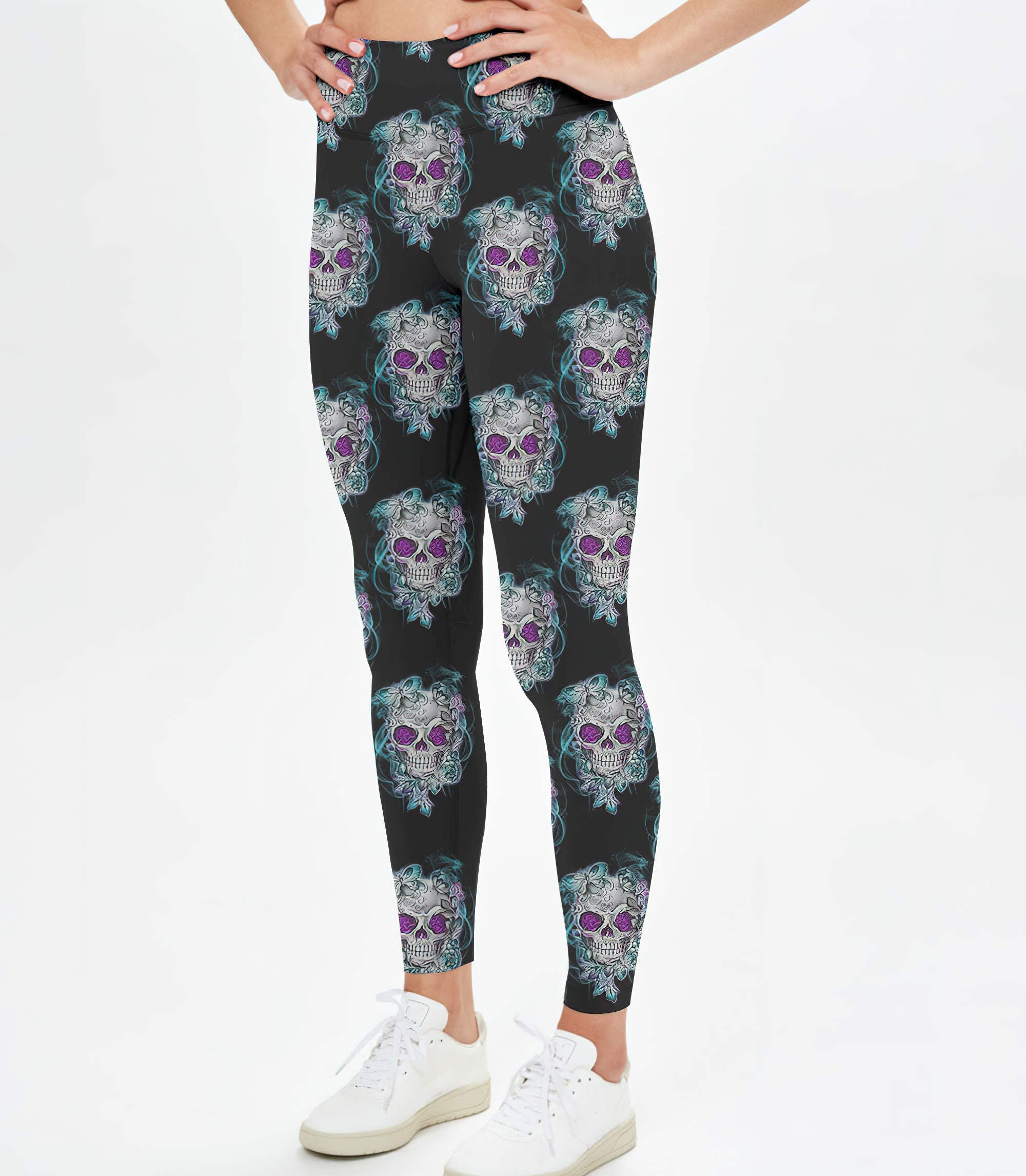 if-i-was-really-a-b-skull-rose-all-over-print-leggings