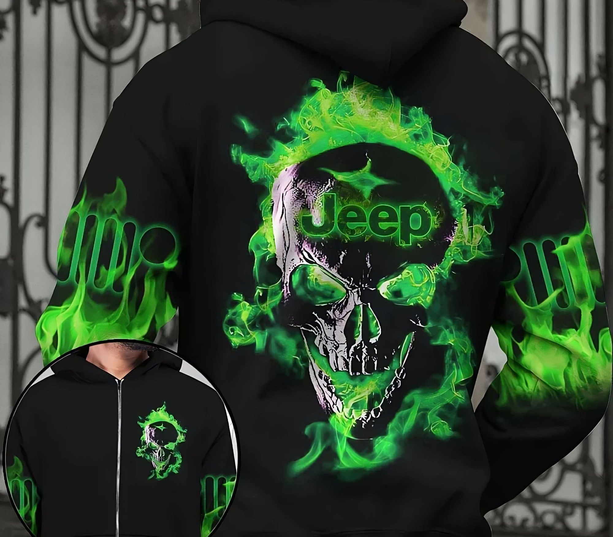 jeep-skull-green-fire-all-over-print-hoodie