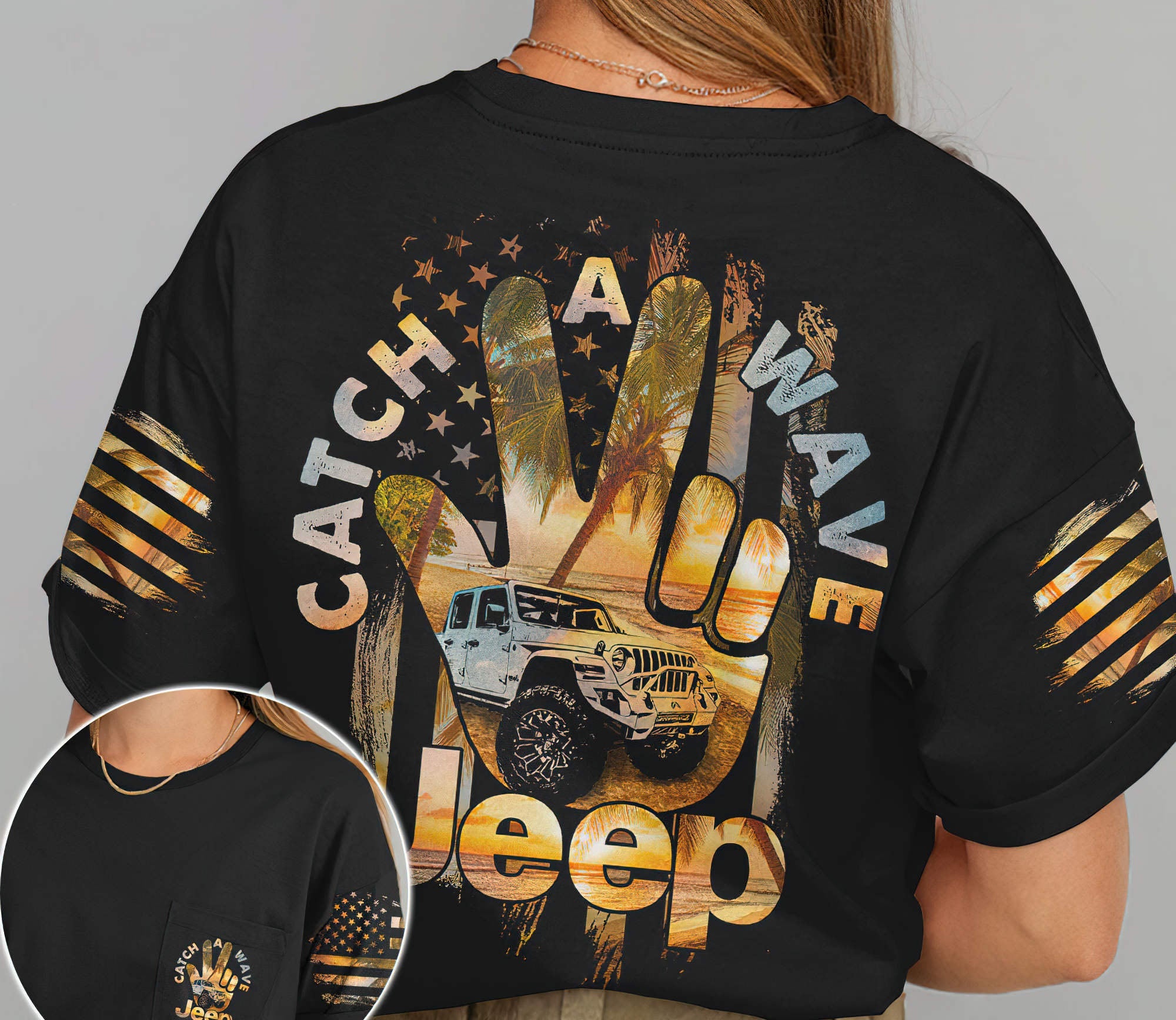 catch-a-wave-jeep-t-shirt