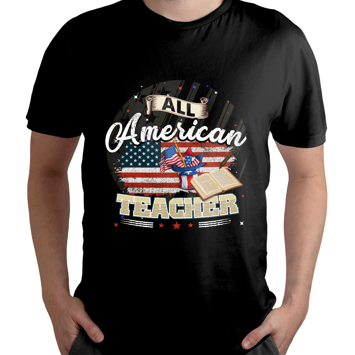 all-american-teacher-teacher-t-shirt