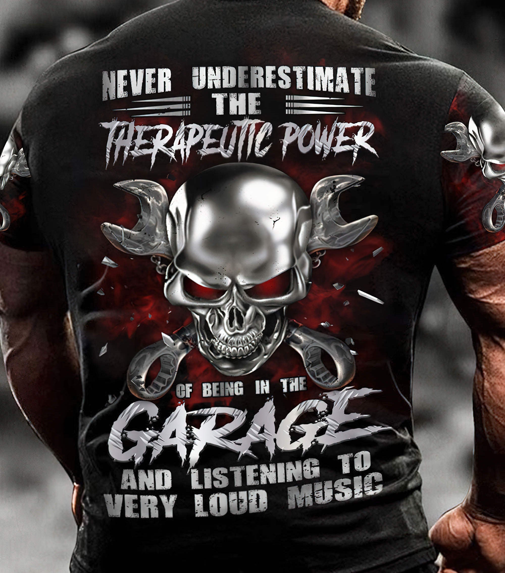 never-underestimate-mechanic-garage-skull-all-over-print-t-shirt