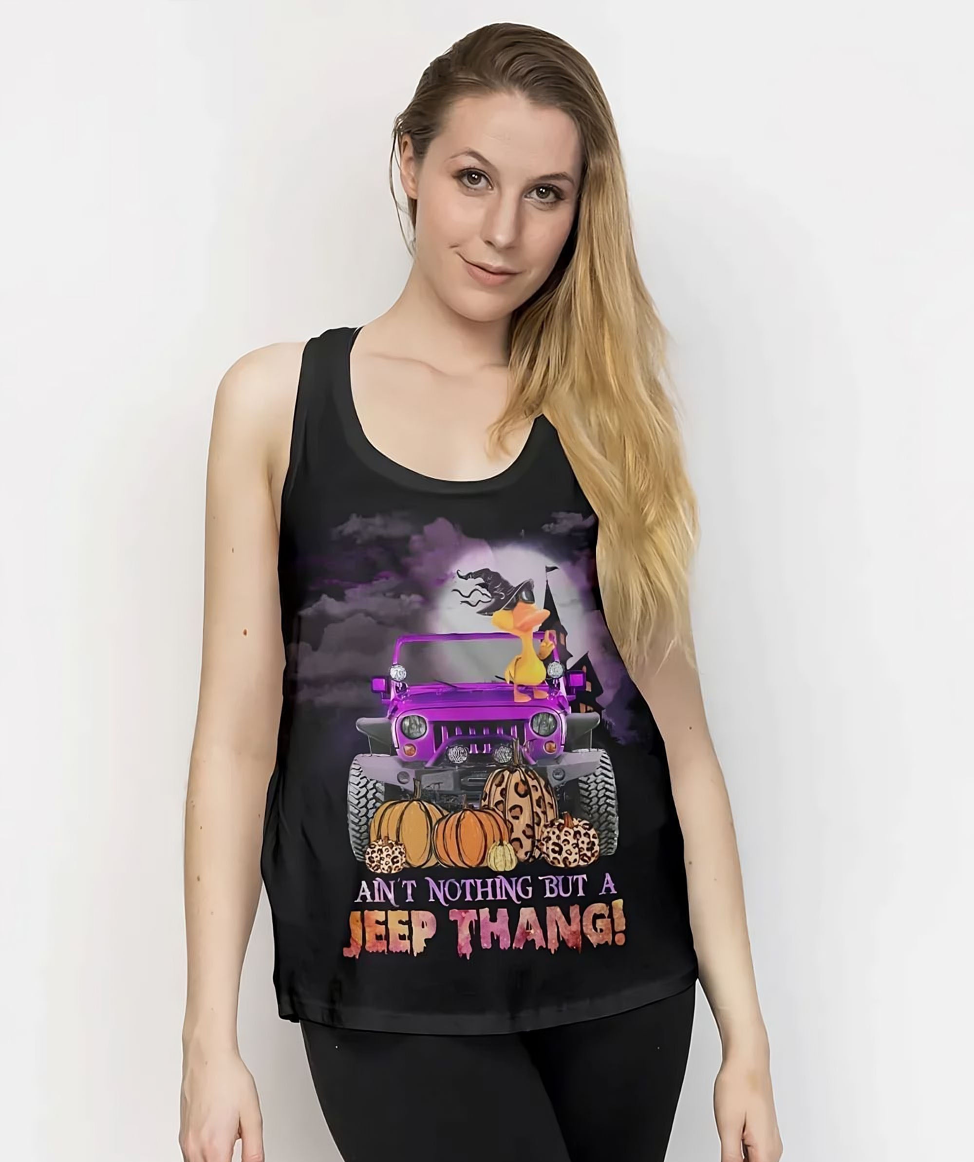 aint-nothing-but-a-jeep-thang-duck-halloween-all-over-print-tank-top