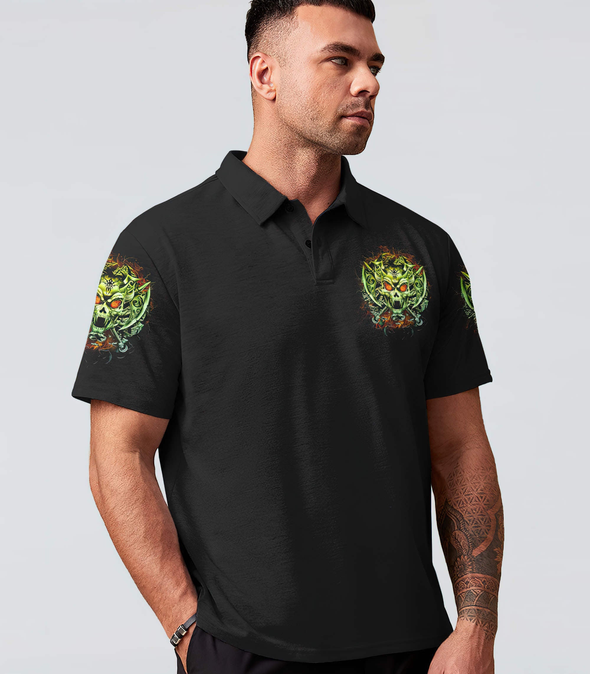 my-temper-can-go-from-zero-skull-all-over-print-polo-shirt