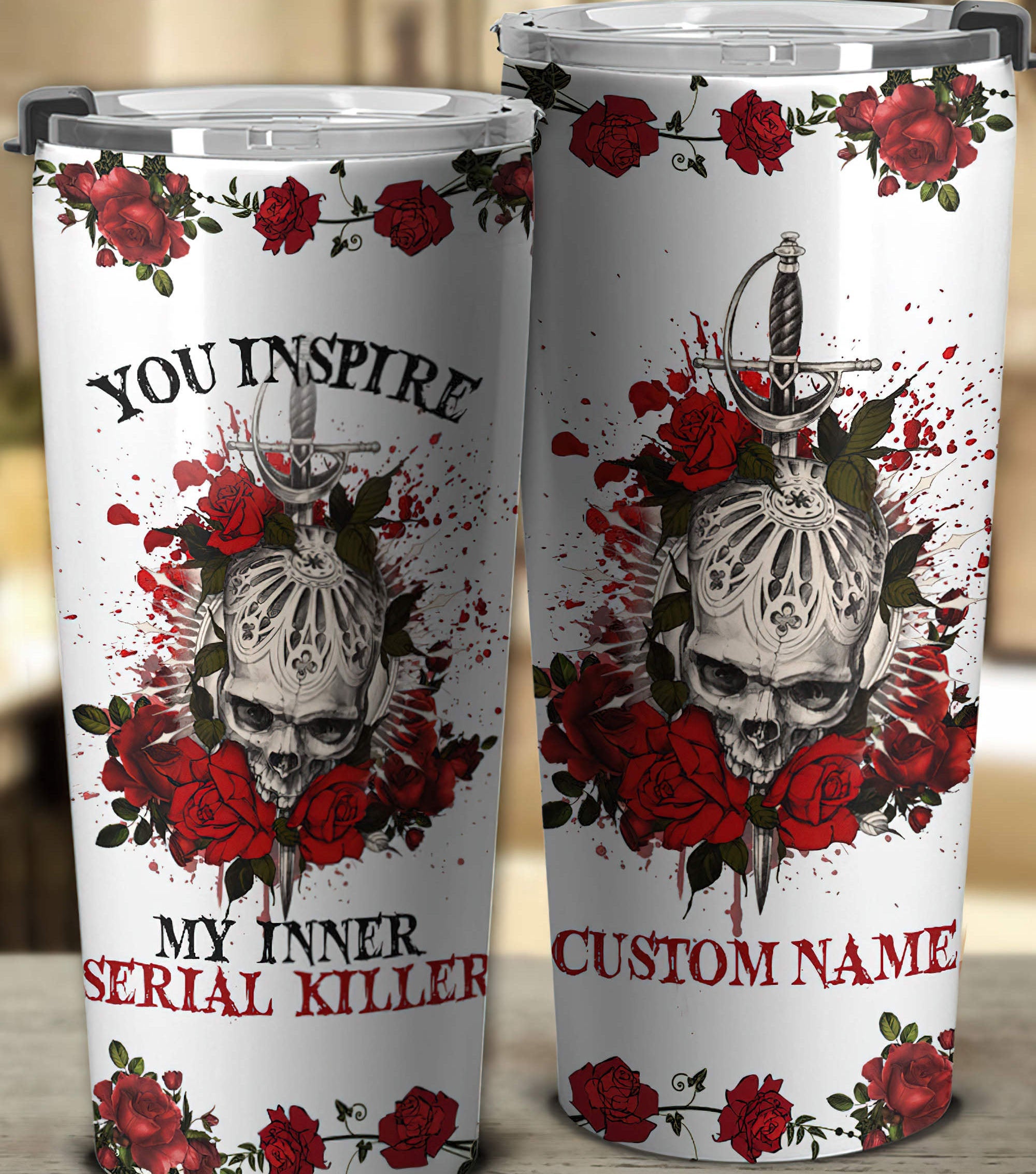 personalized-you-inspire-my-inner-serial-k-skull-rose-tumbler