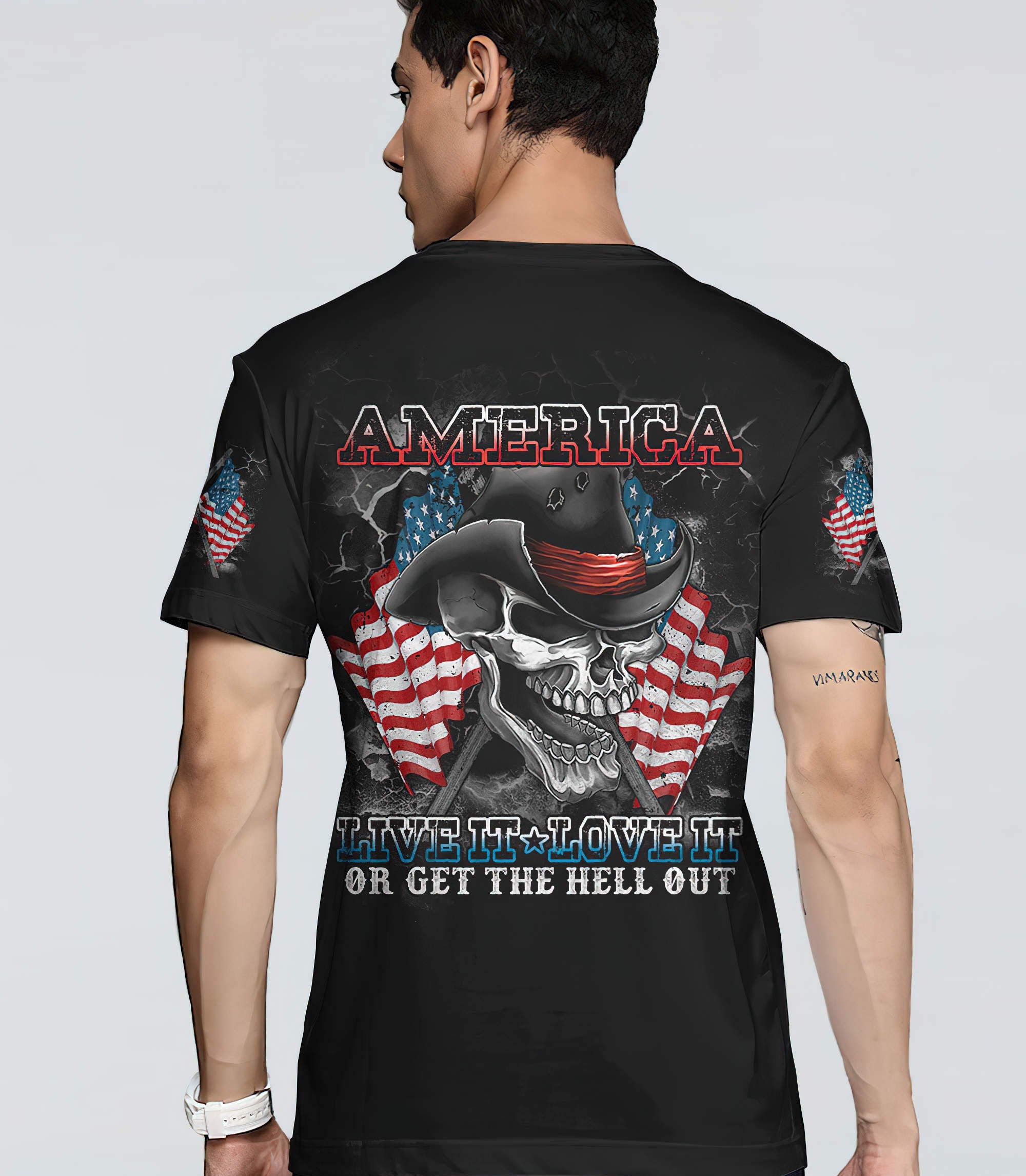 america-live-it-love-it-skull-with-flag-all-over-print-t-shirt