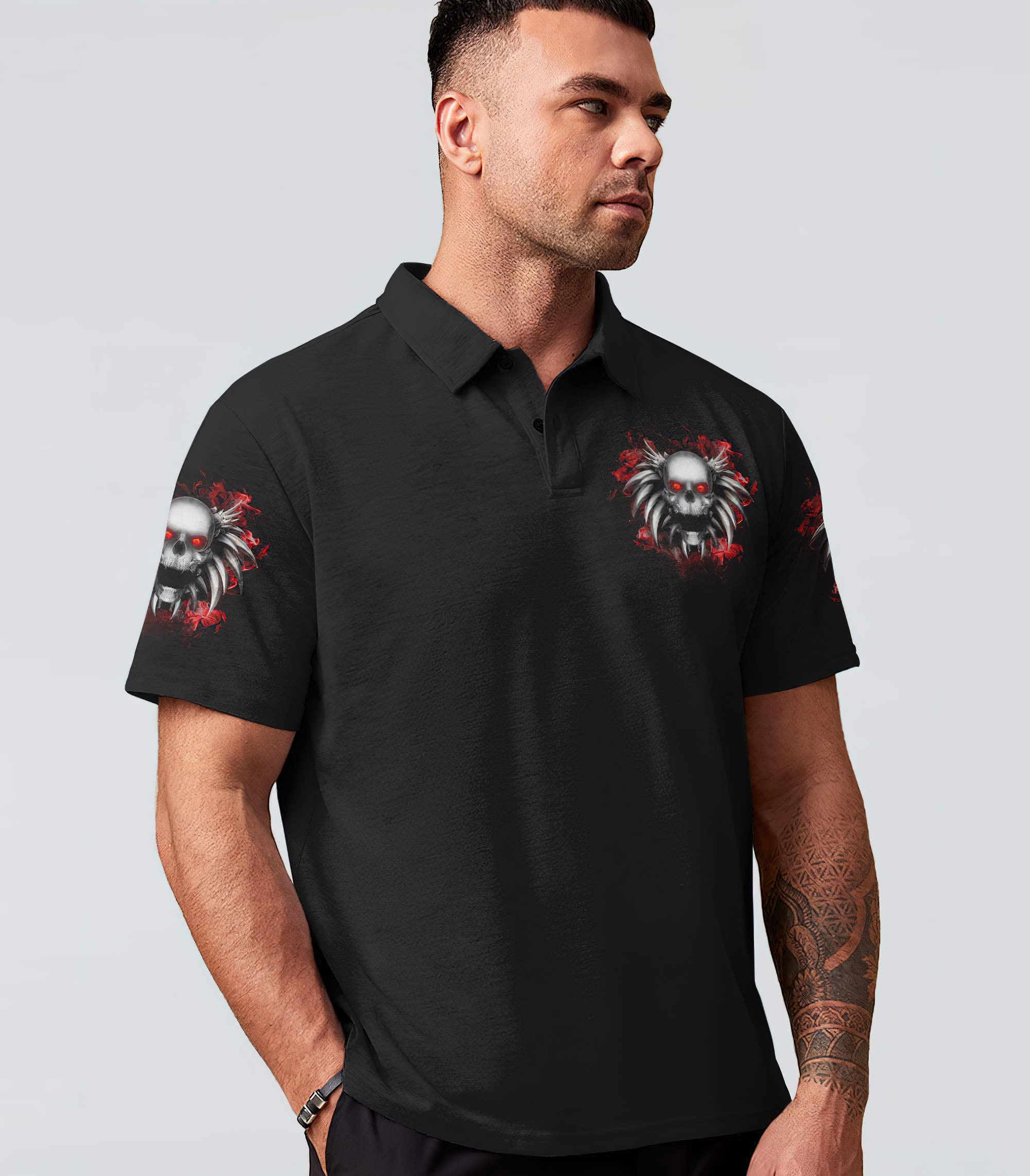 i-can-fix-stupid-red-eyes-skull-all-over-print-polo-shirt