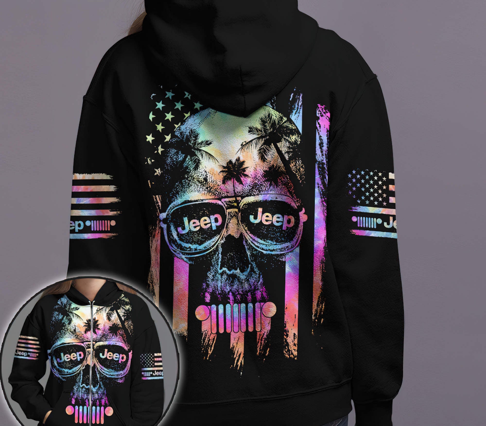 jeep-skull-flag-hoodie