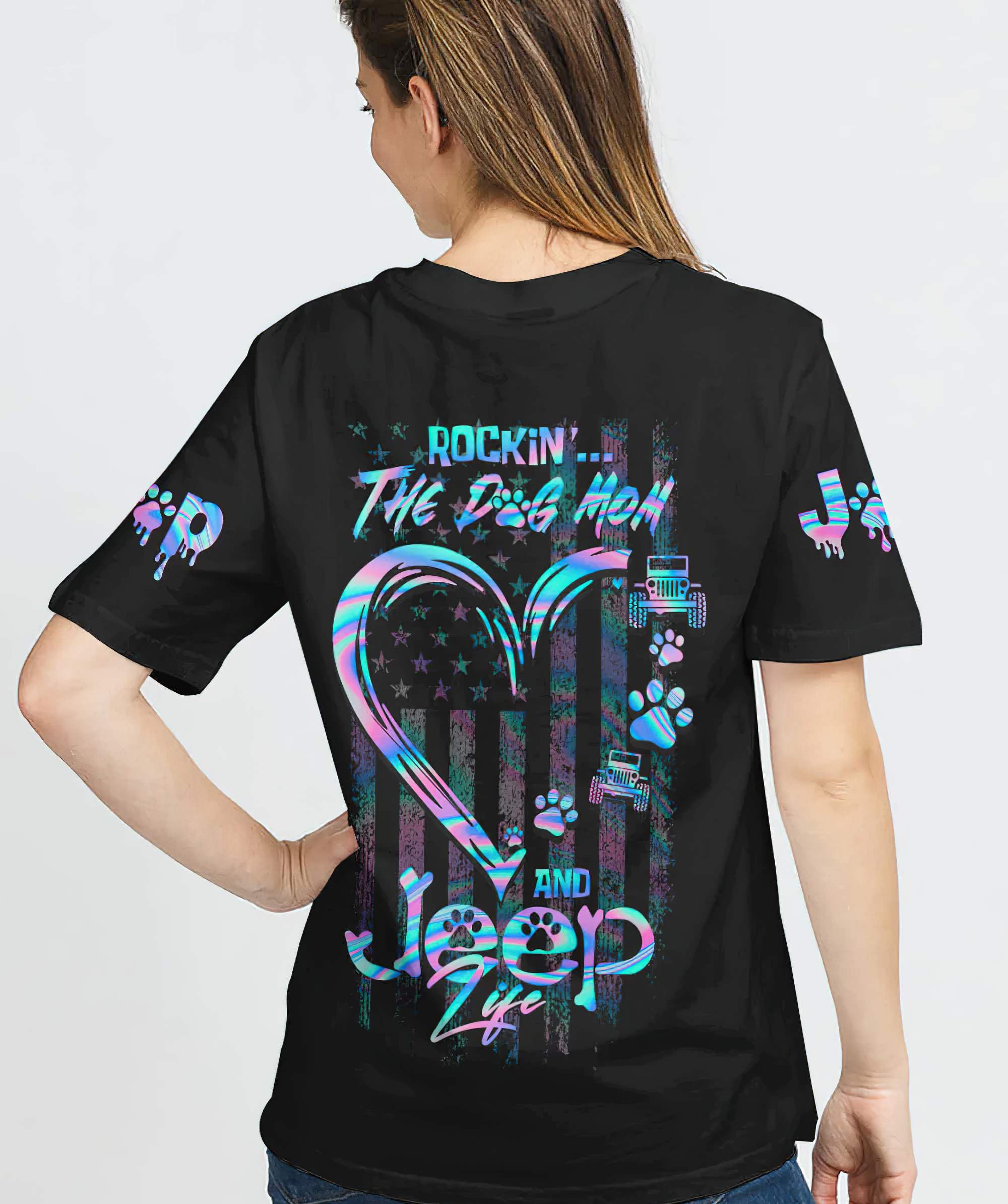 rockin-the-dog-mom-and-jeep-life-t-shirt