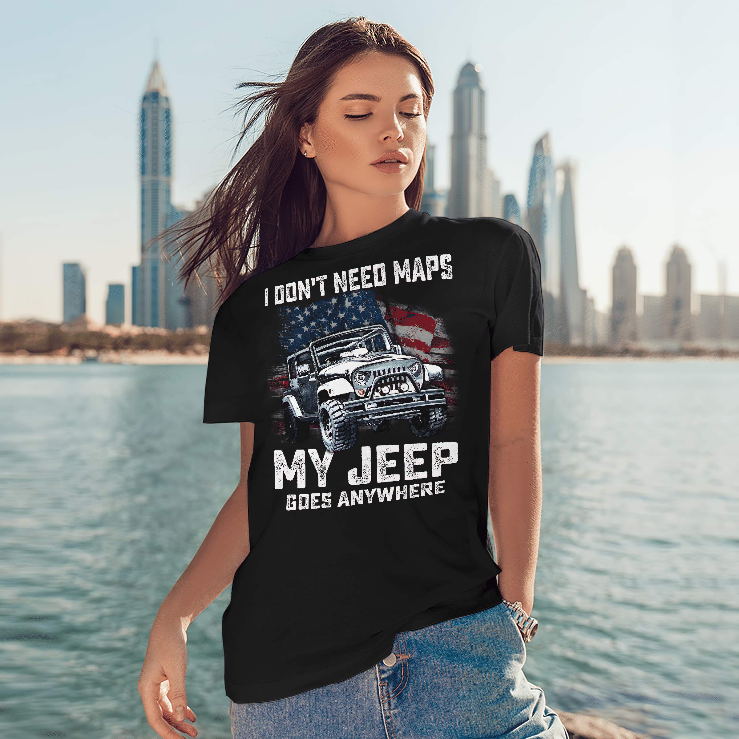 flag-christmas-jeep-christmas-t-shirt