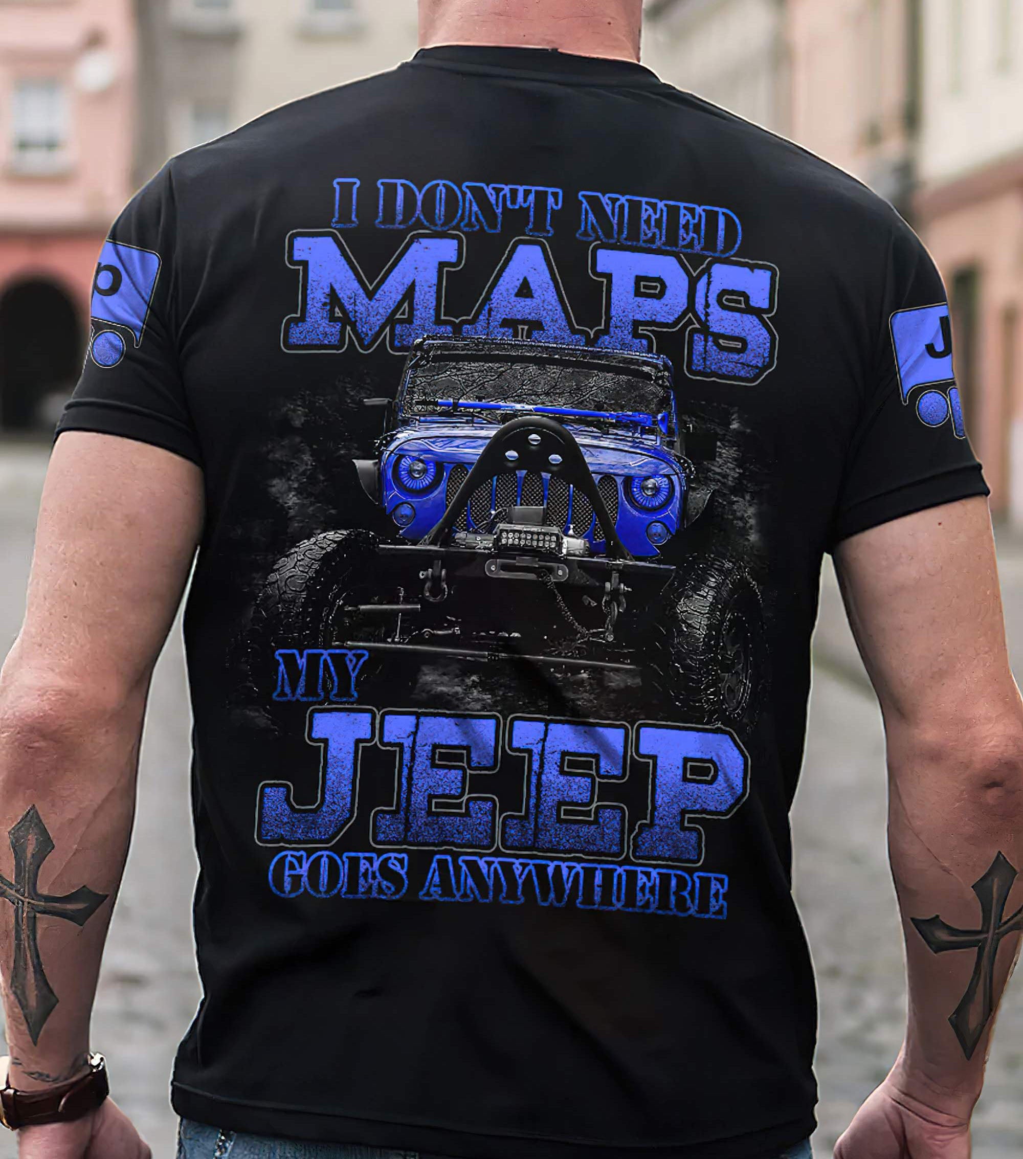 i-dont-need-maps-jeep-t-shirt