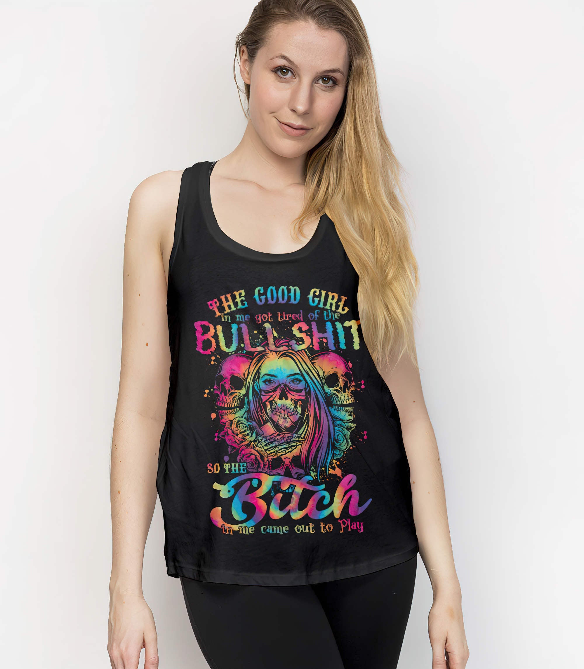 the-good-girl-in-me-got-tired-of-skull-tattoo-all-over-print-tank-top