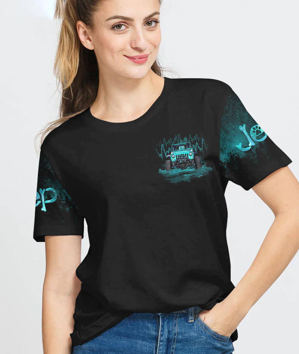 a-girl-her-dog-and-her-jeep-t-shirt