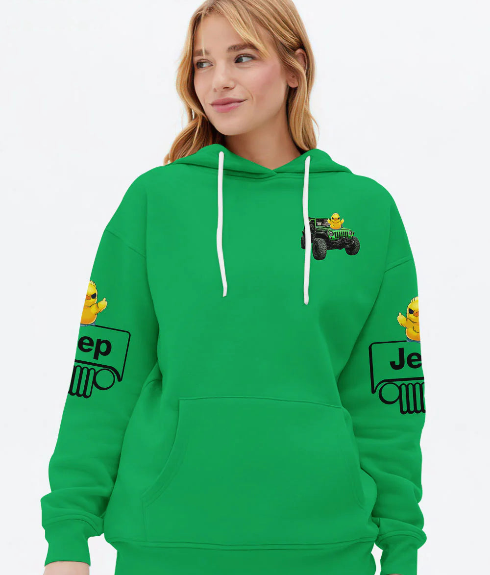 aint-nothing-but-a-jeep-thing-green-hoodie