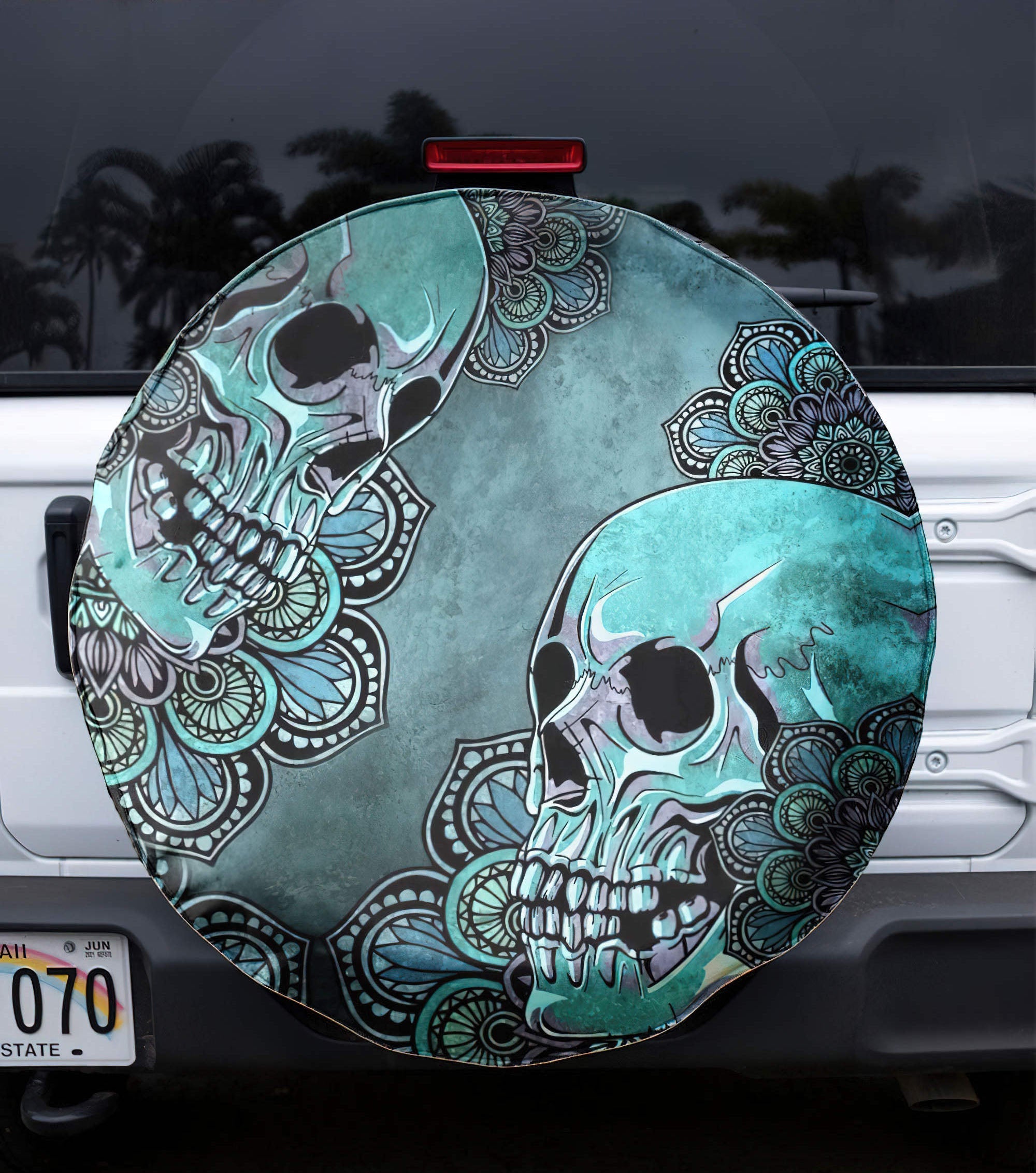 skull-mandala-flower-automotive-spare-tire-cover