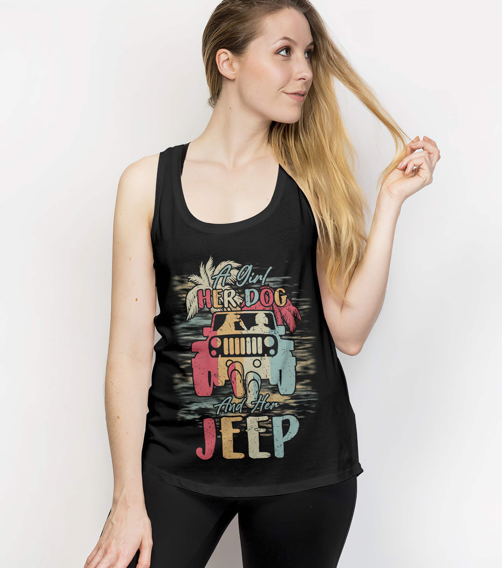 a-girl-her-dog-and-her-jeep-retro-beach-tank-top