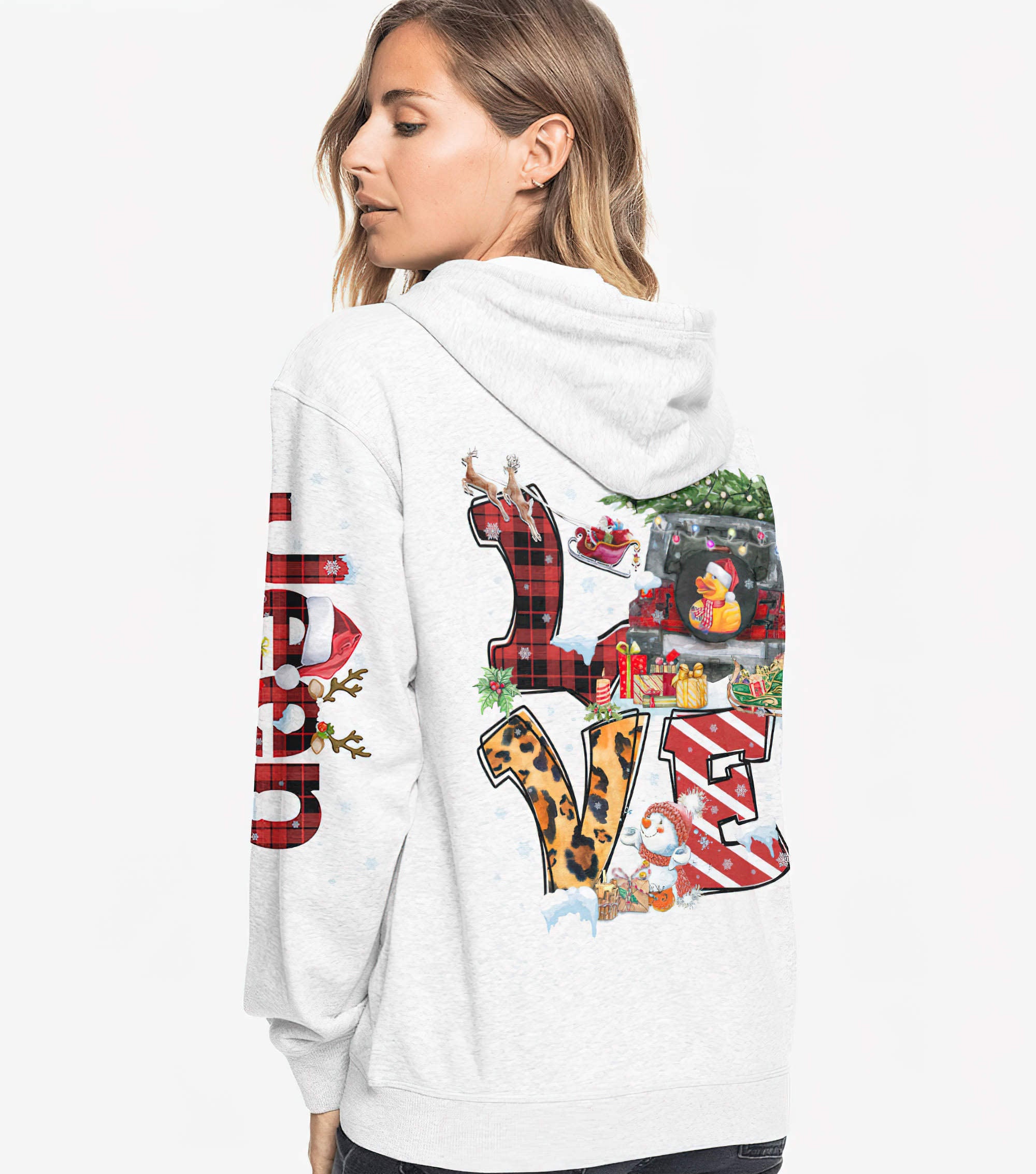 love-santas-duck-jeep-christmas-hoodie