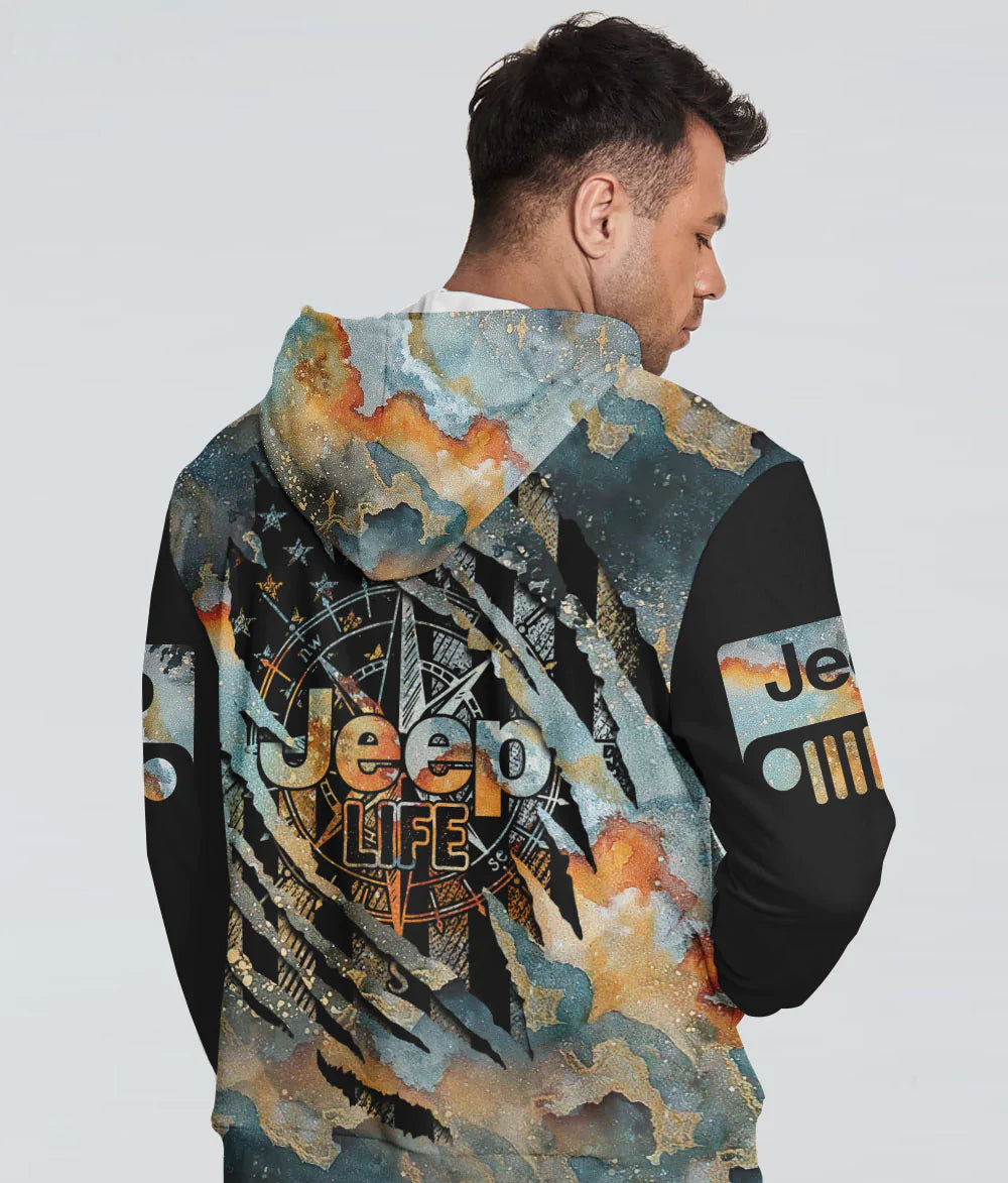 jeep-life-compass-vintage-galaxy-hoodie