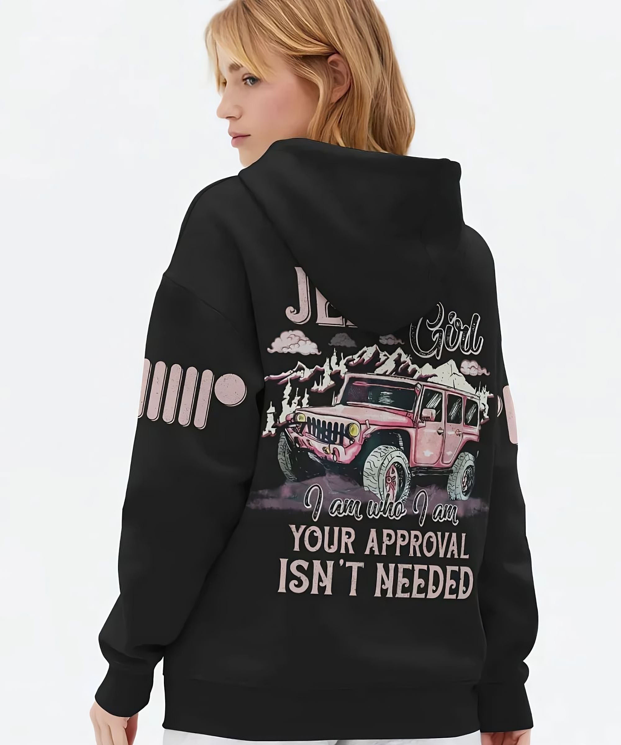 jeep-girl-i-am-who-i-am-pink-hoodie