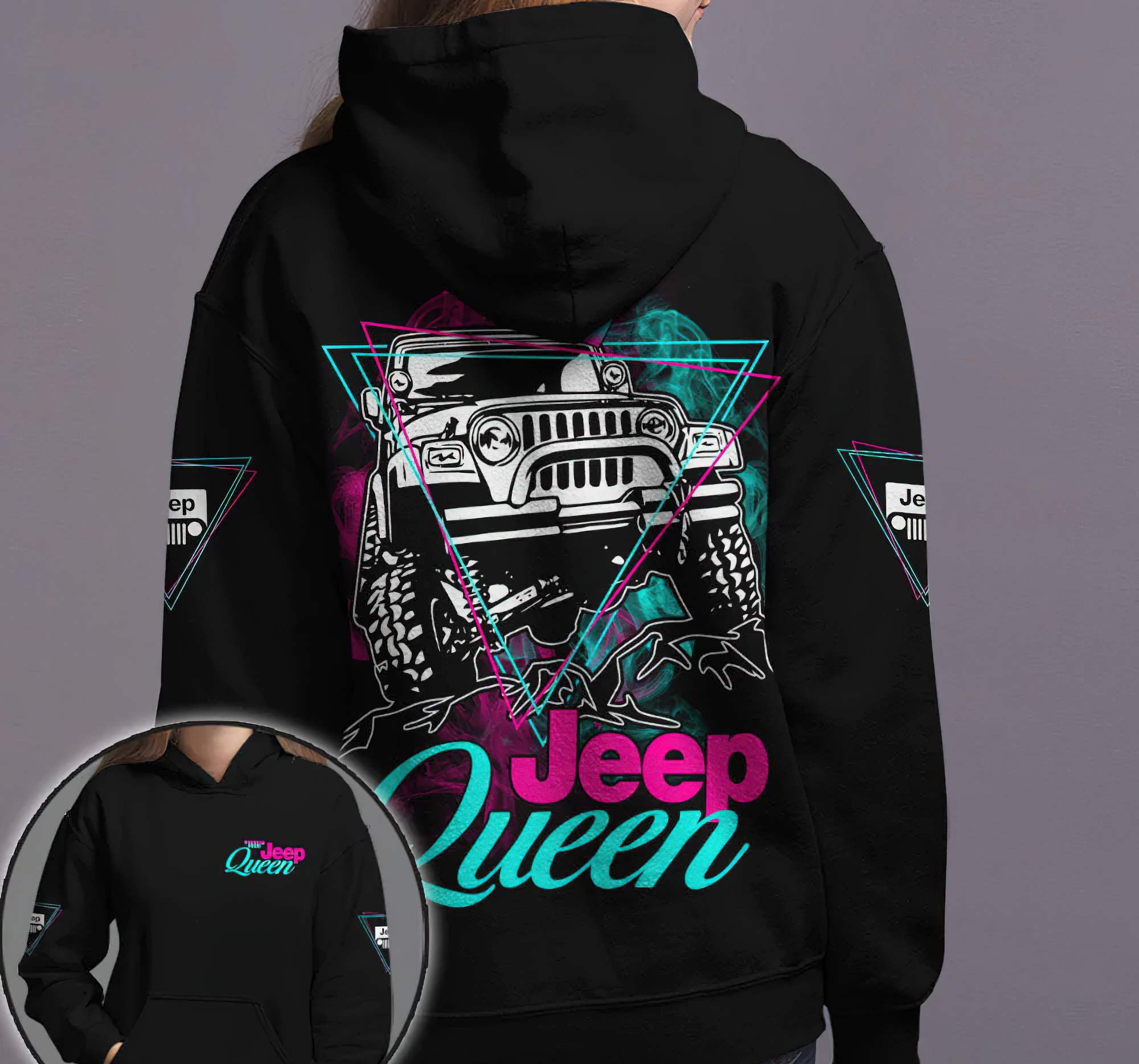 jeep-king-queen-couple-triangle-all-over-print-hoodie