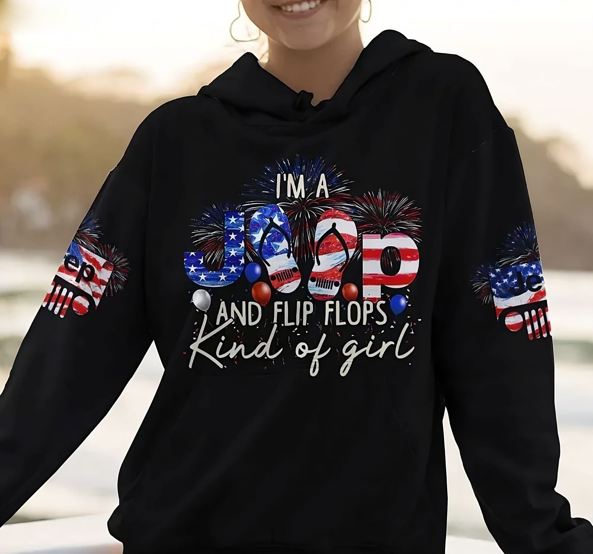 jeep-and-flip-flops-girl-independence-day-all-over-print-hoodie