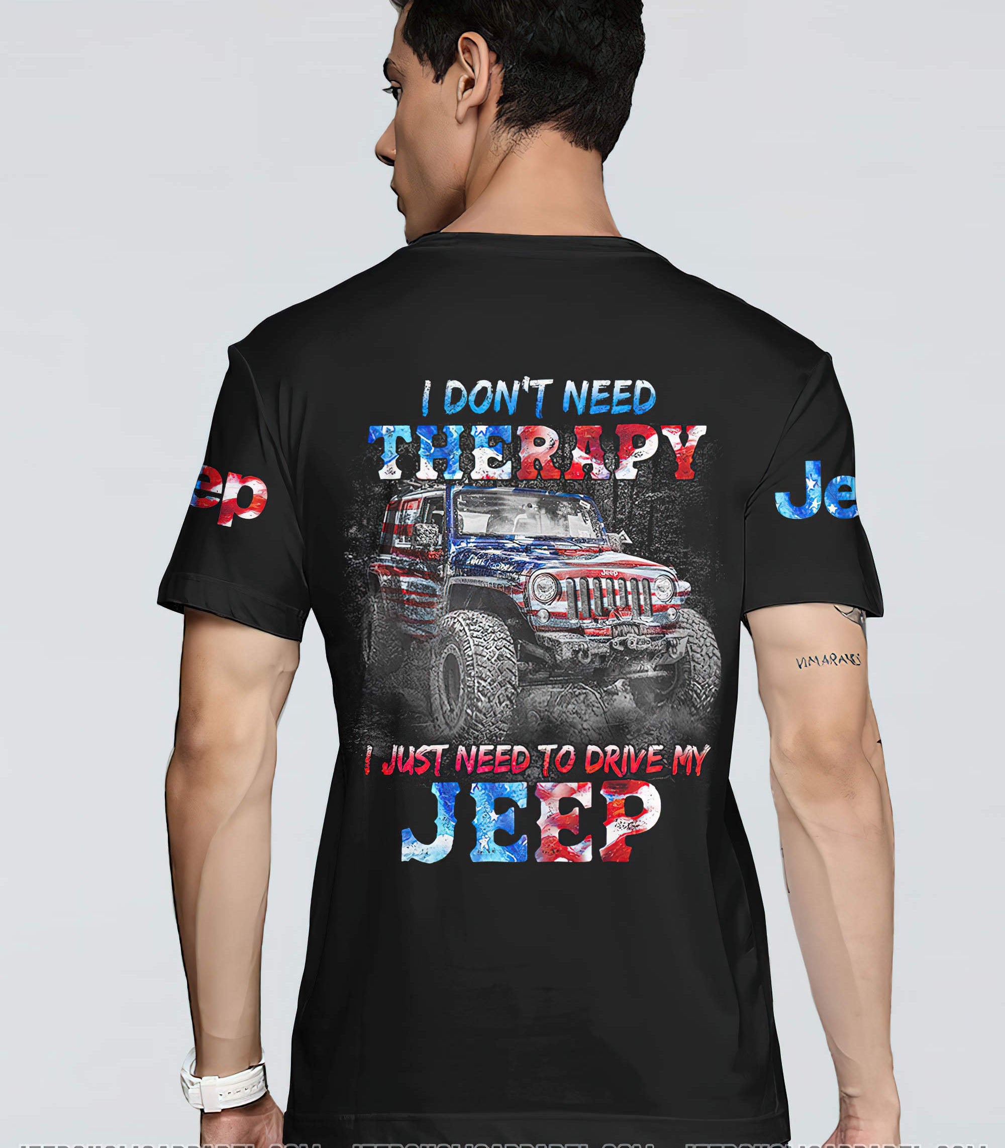 i-dont-need-therapy-i-just-need-to-drive-my-jeep-t-shirt