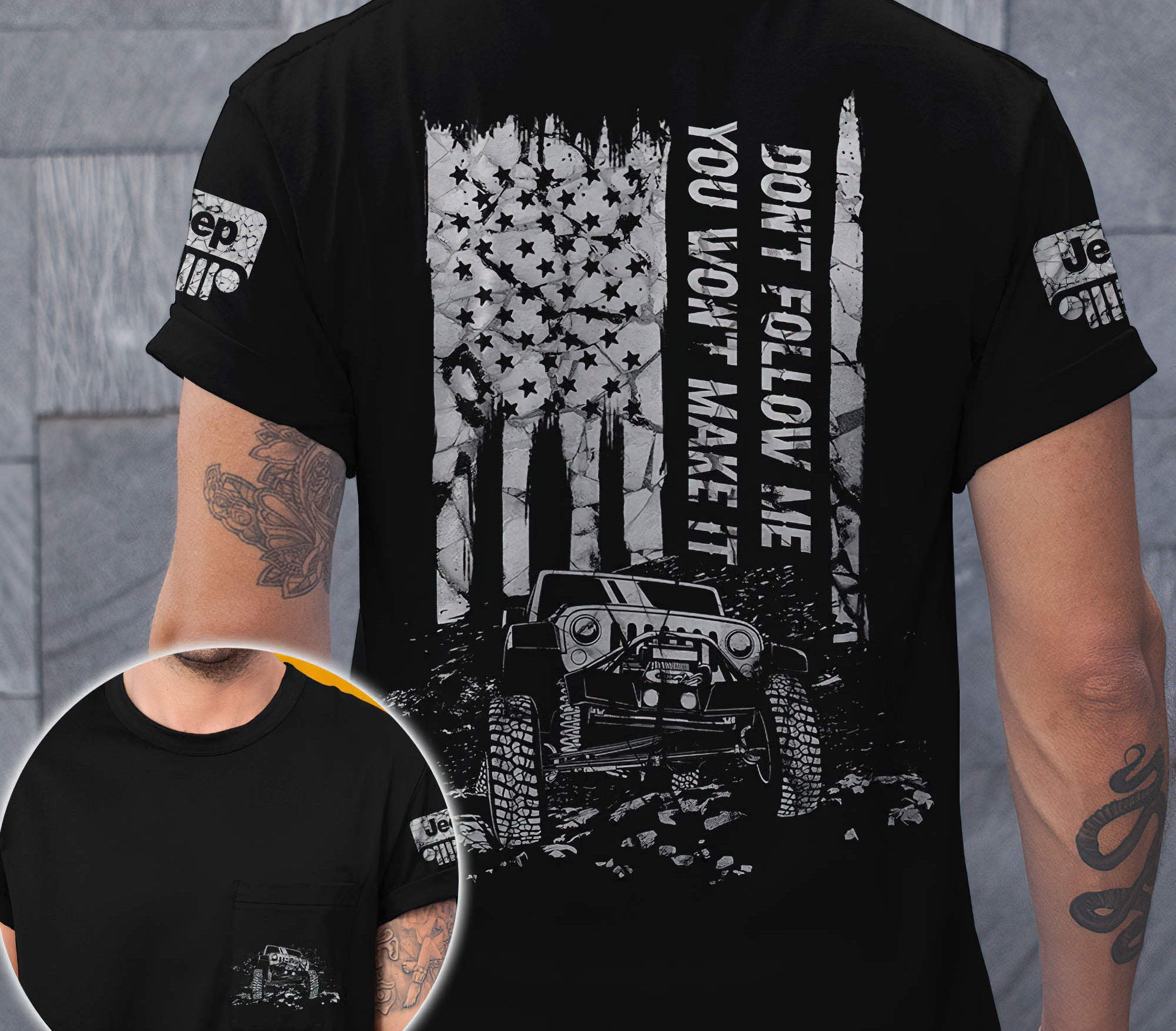 dont-follow-me-flag-jeep-t-shirt