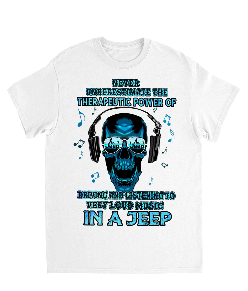 loud-music-in-a-jeep-skull-cotton-shirt-t-shirt