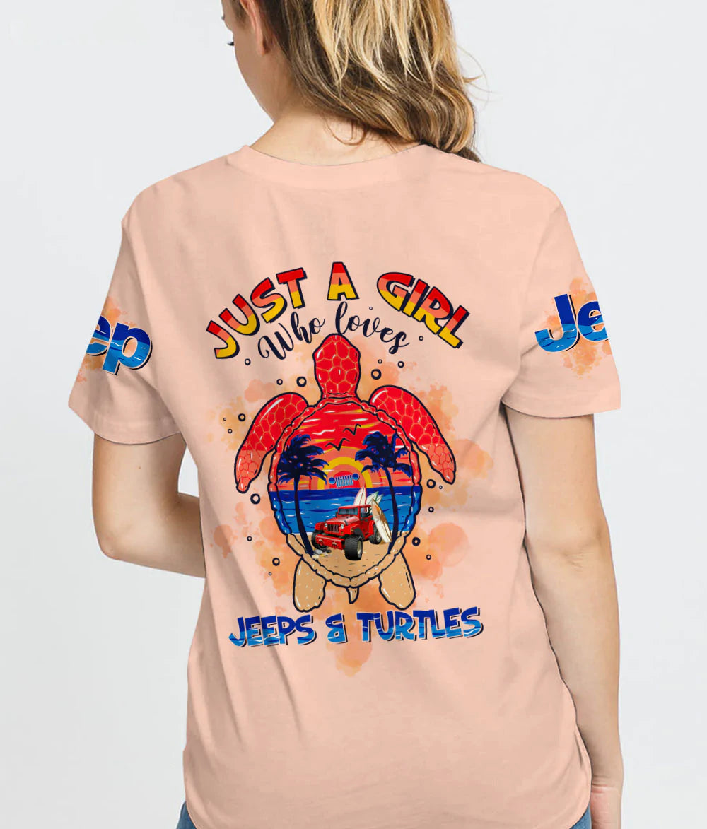 just-a-girl-who-loves-jeeps-and-turtles-t-shirt