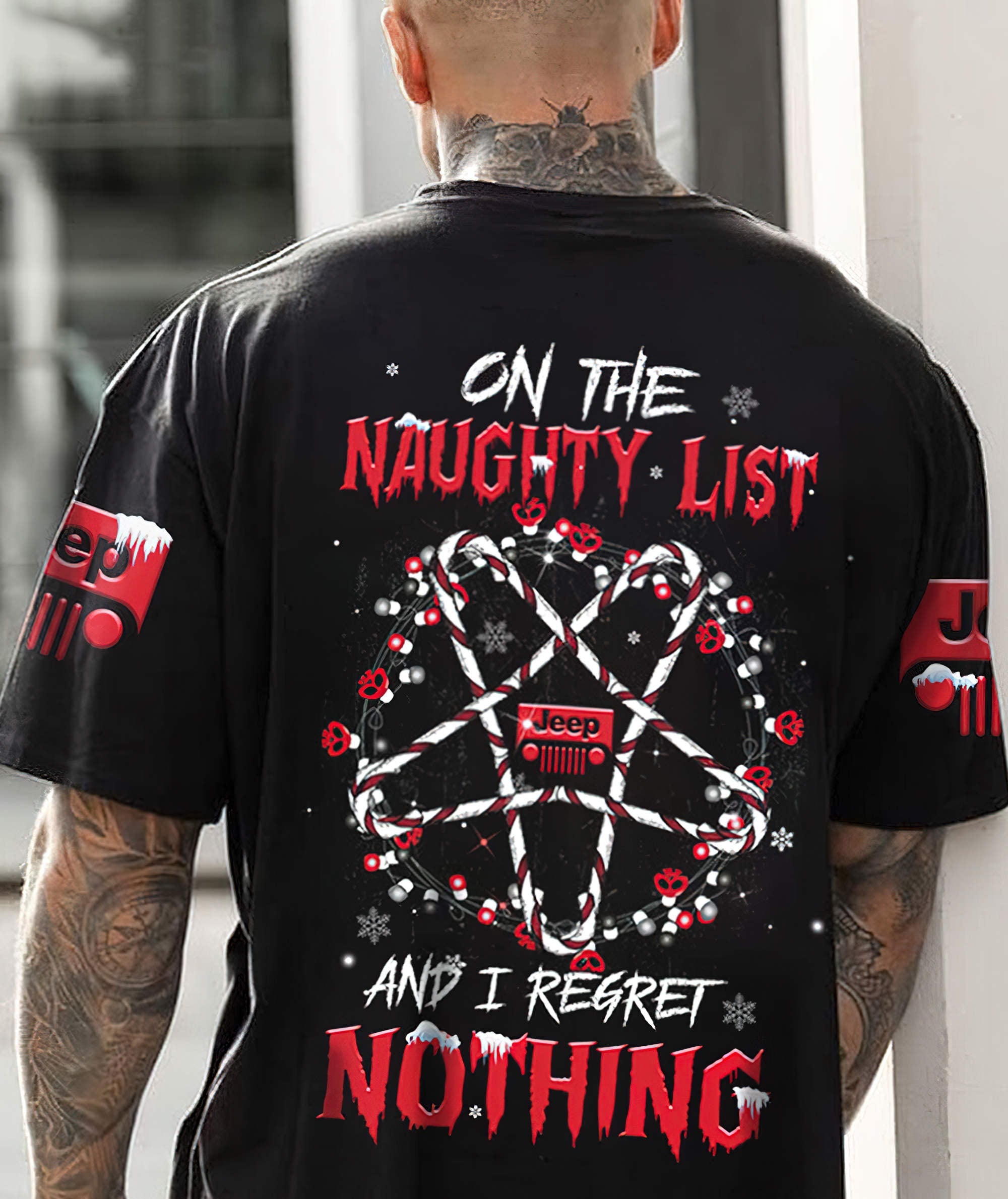 on-the-naughty-list-jeep-christmas-t-shirt