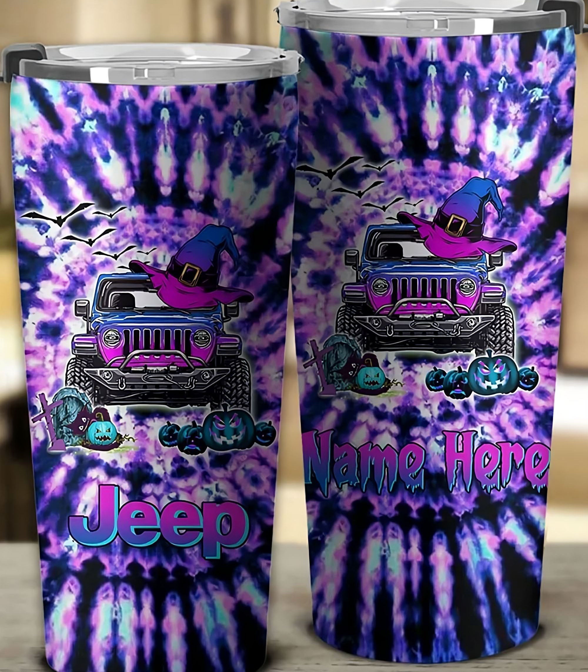 personalized-jeep-halloween-tie-dye-tumbler