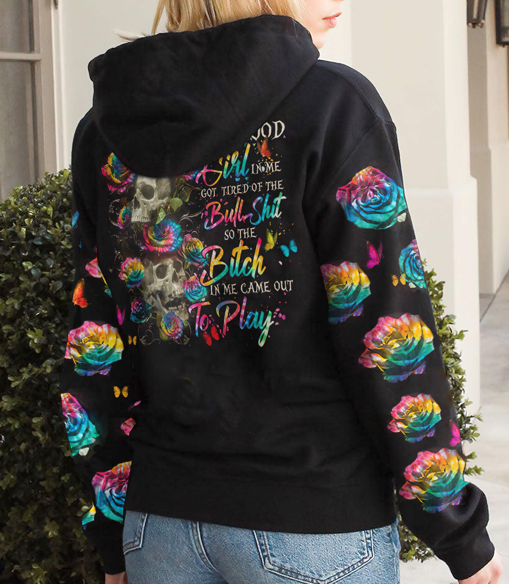 the-good-girl-in-me-rose-skull-tie-dye-all-over-print-hoodie