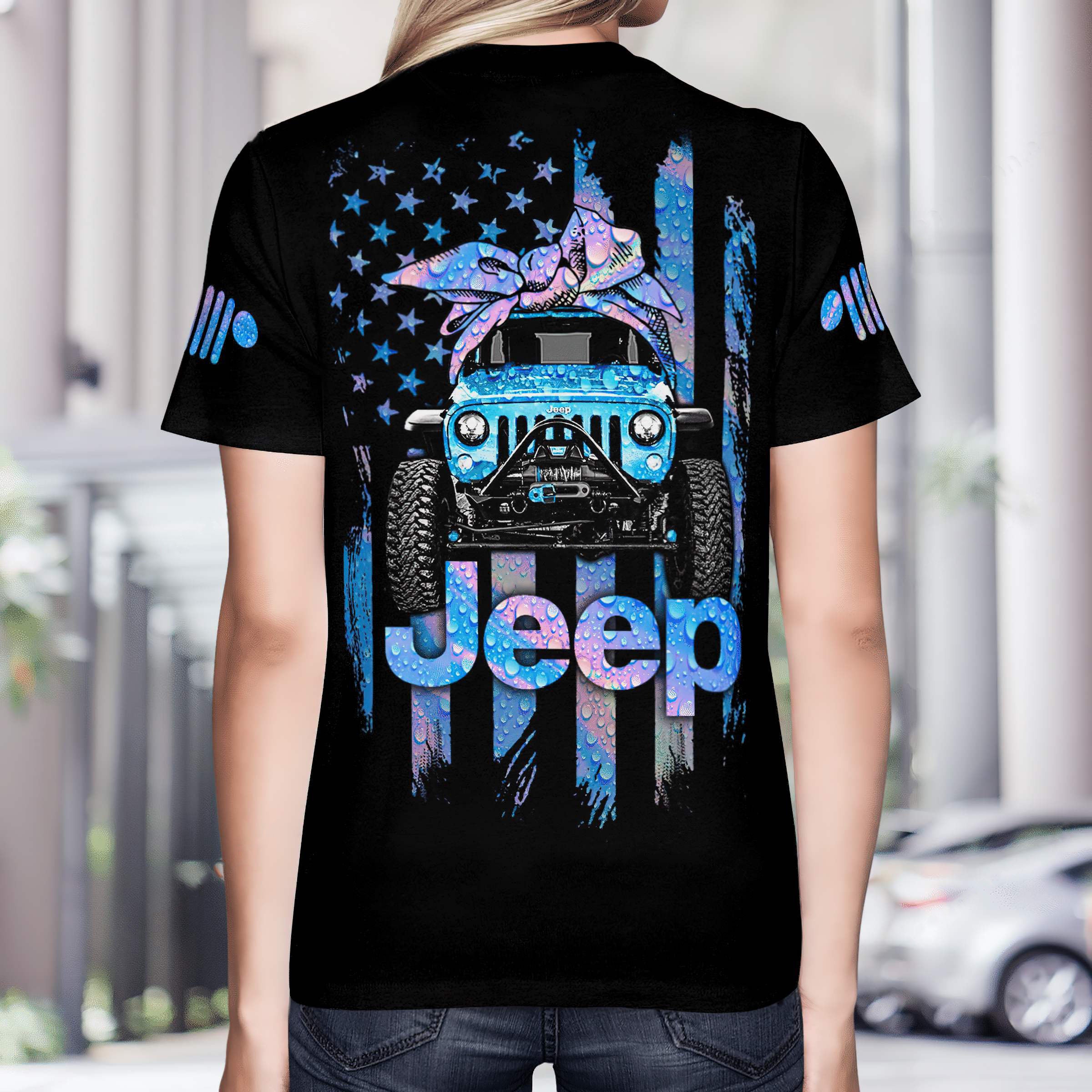 holo-drop-jeep-christmas-t-shirt