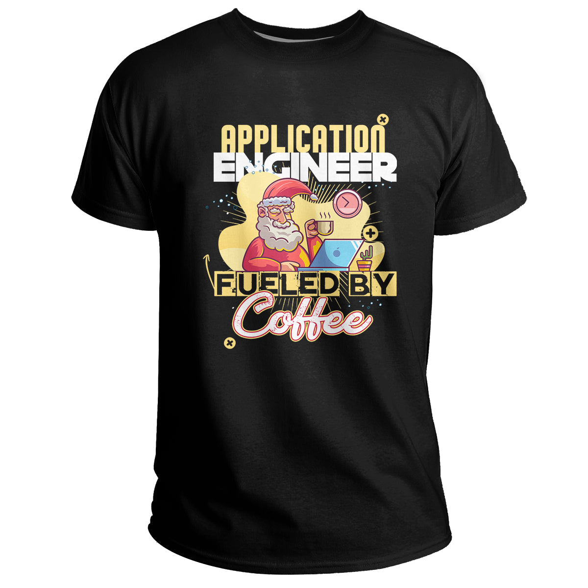 application-engineer-fueled-by-coffee-application-engineer-t-shirt