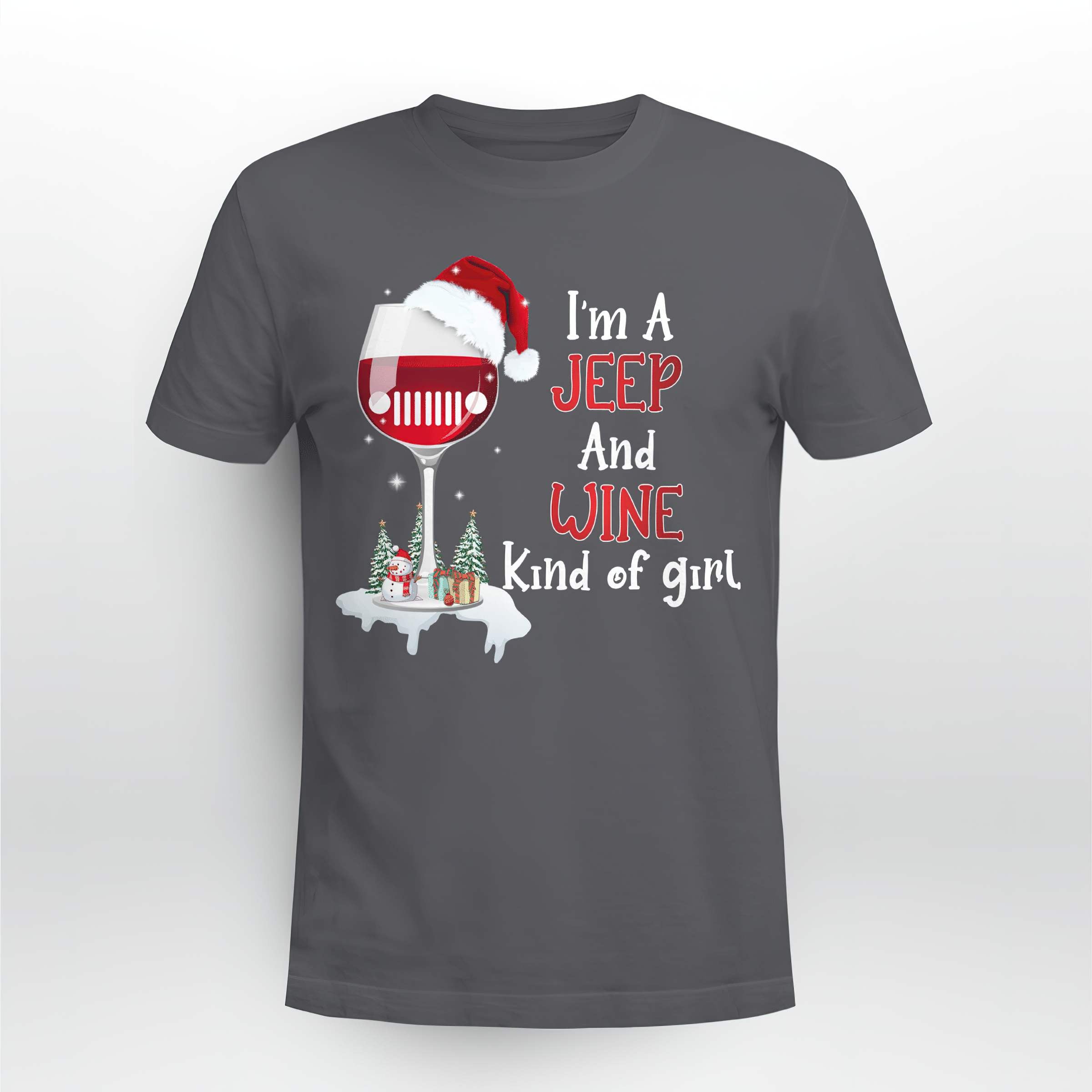 wine-jeep-christmas-t-shirt