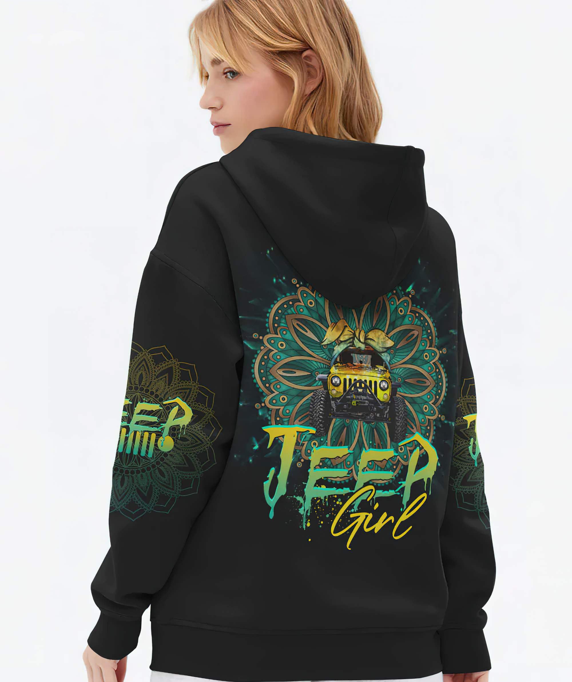 jeep-girl-mandala-hoodie