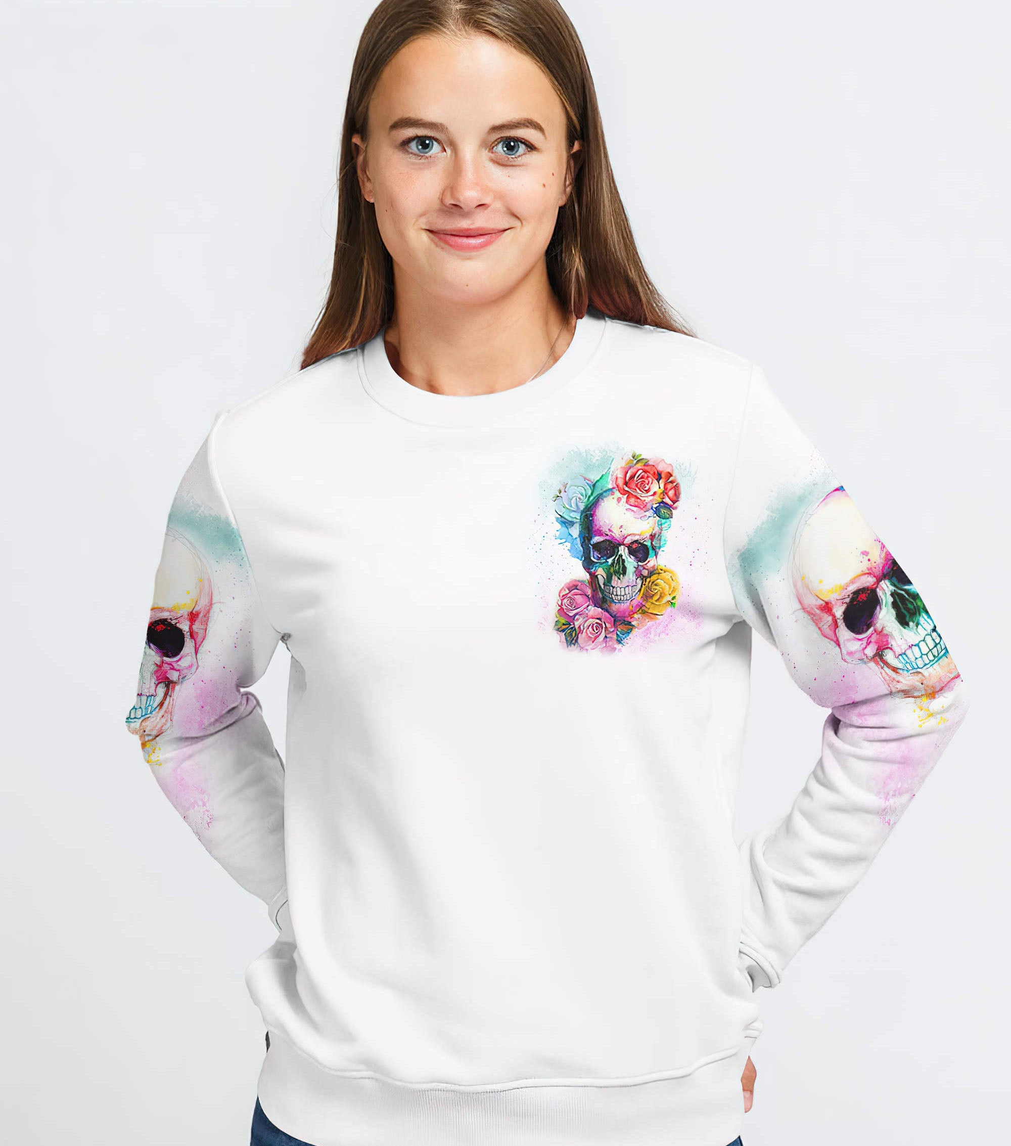 the-good-girl-in-me-watercolor-rose-skull-all-over-print-sweatshirt