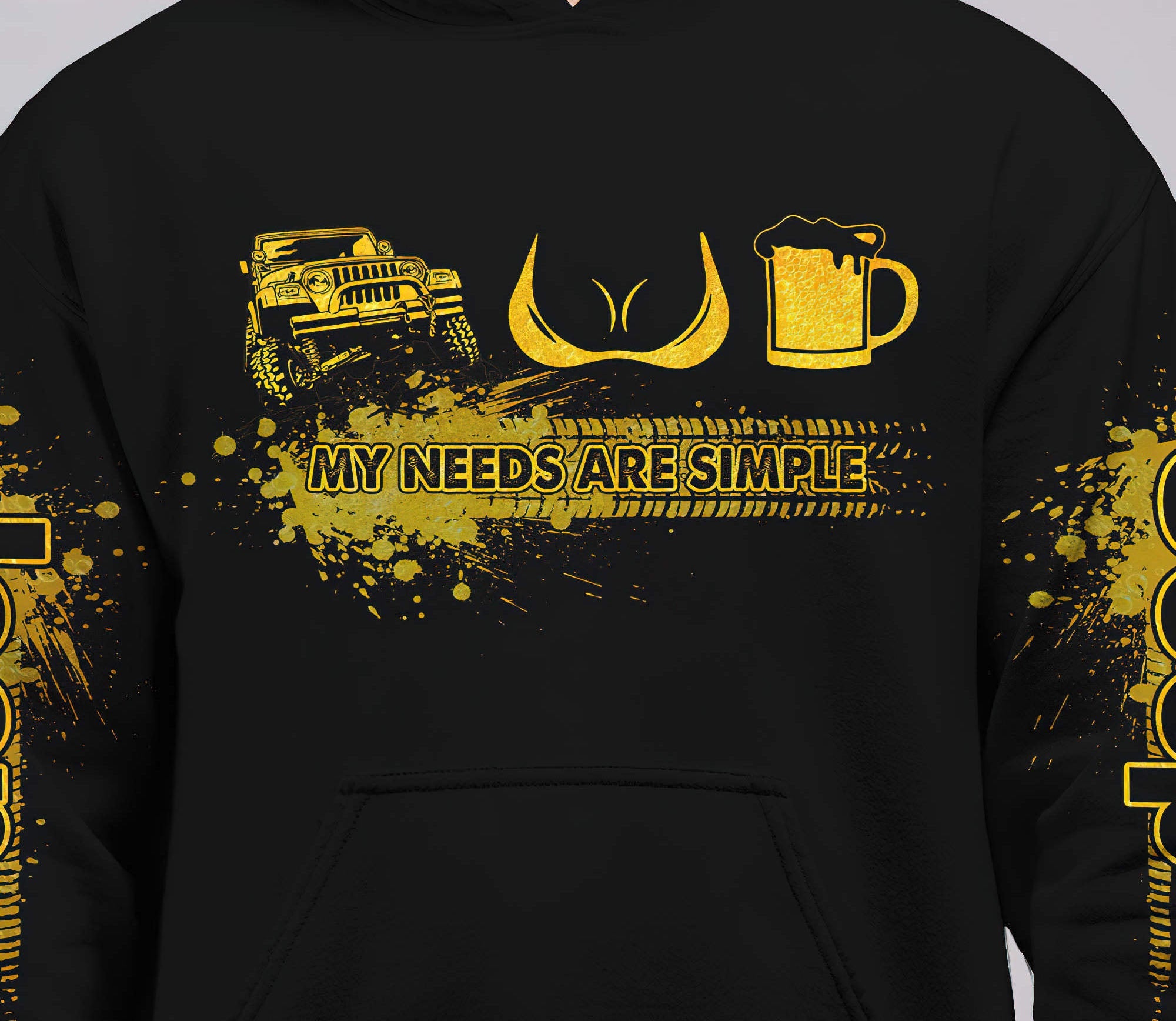 my-needs-are-simple-jeep-hoodie