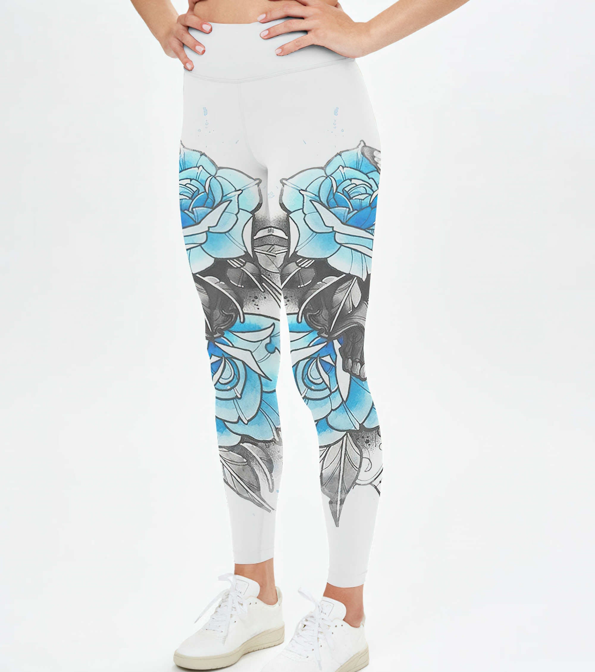 just-a-woman-who-loves-skulls-and-has-tattoos-all-over-print-2-leggings