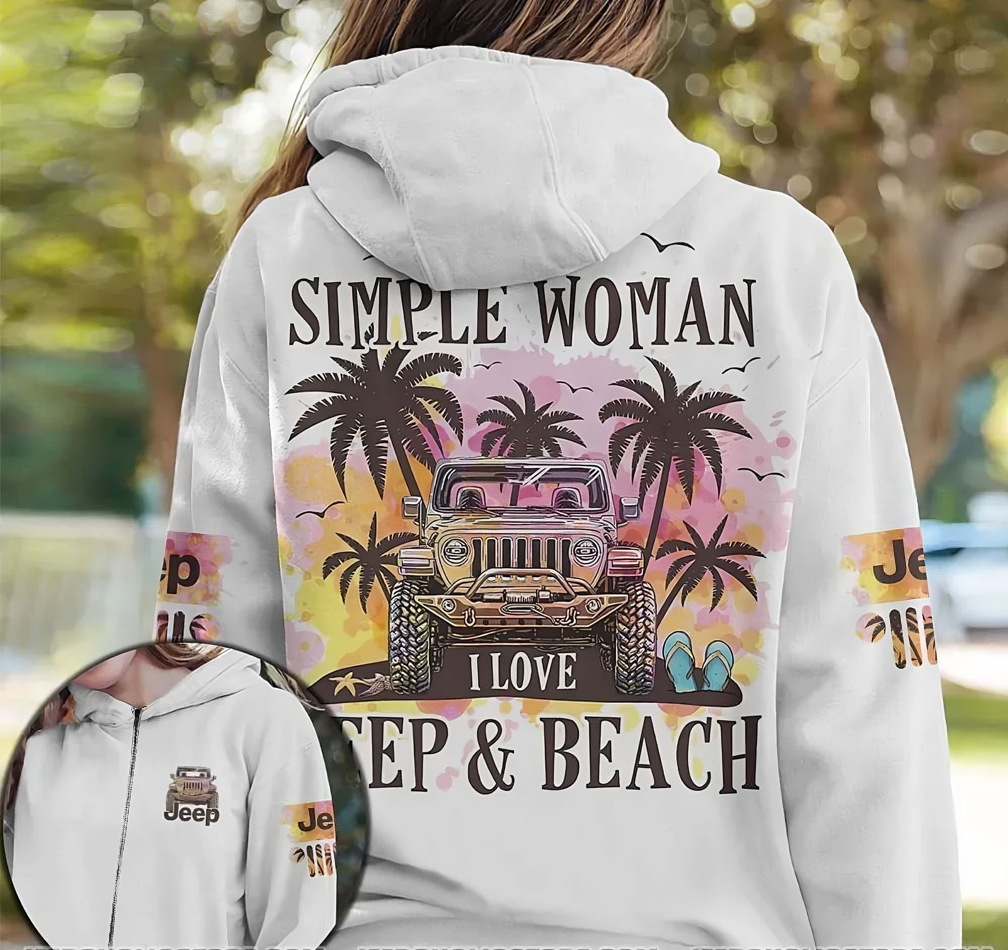 im-a-simple-woman-i-love-jeep-and-beach-all-over-print-brown-hoodie