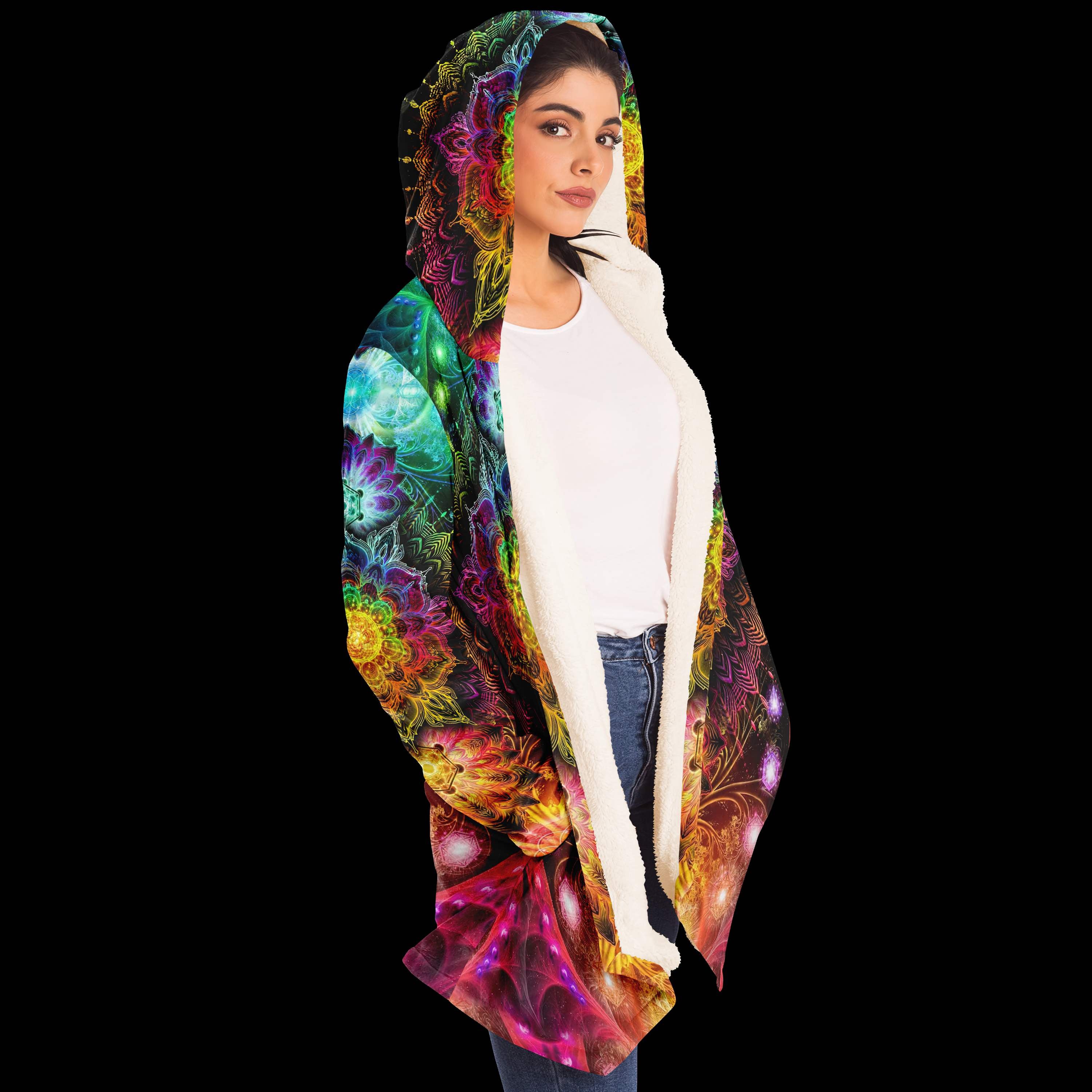 skull-messy-bun-colorful-mandala-cloaks