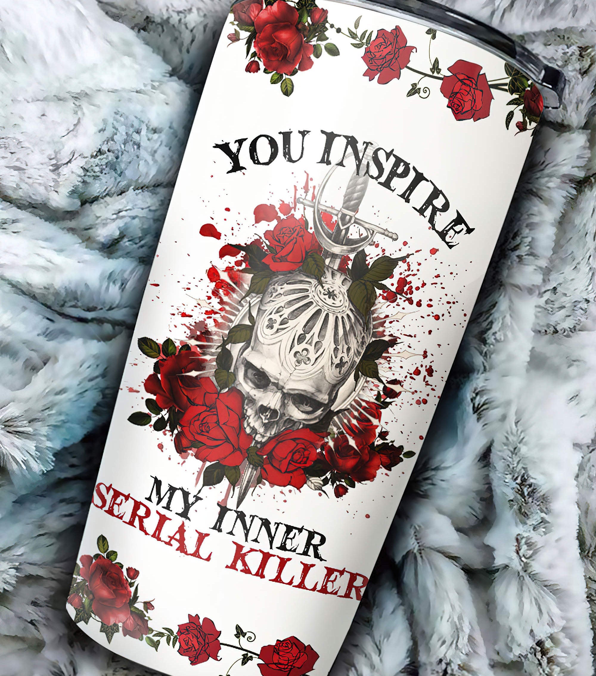 personalized-you-inspire-my-inner-serial-k-skull-rose-tumbler