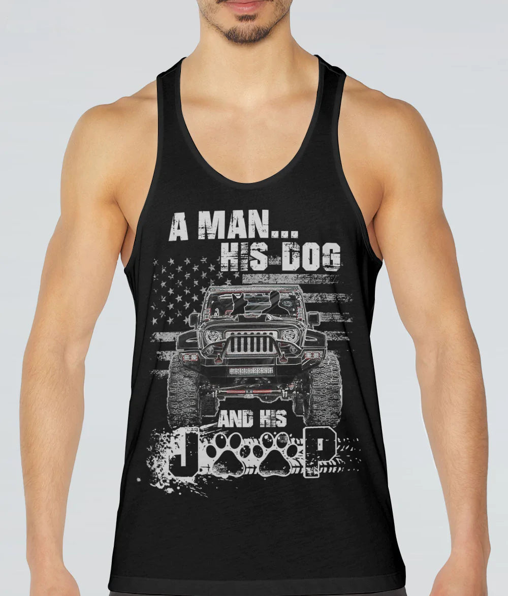 a-man-his-dog-and-his-jeep-tank-top